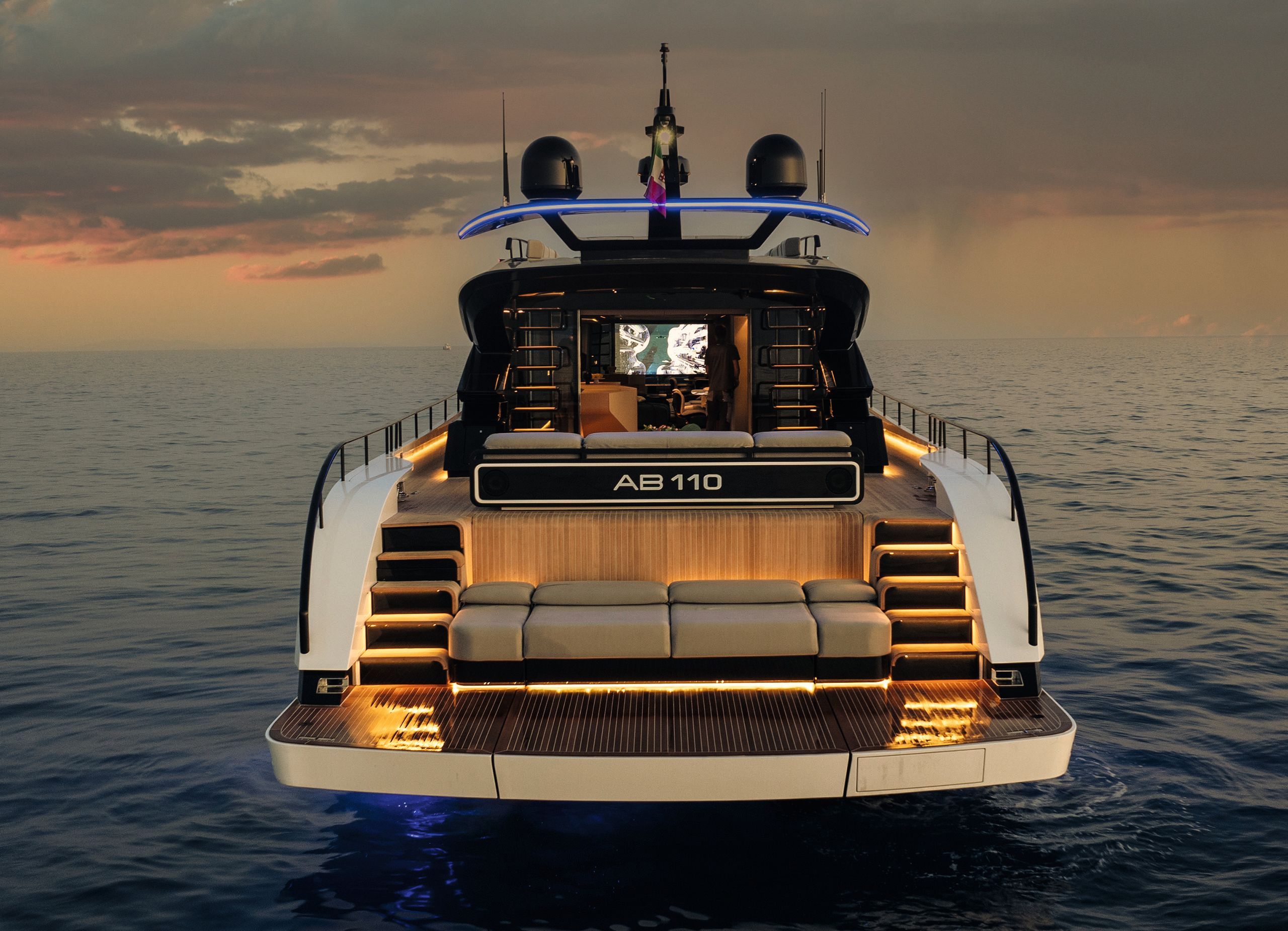 Exterior evening shot