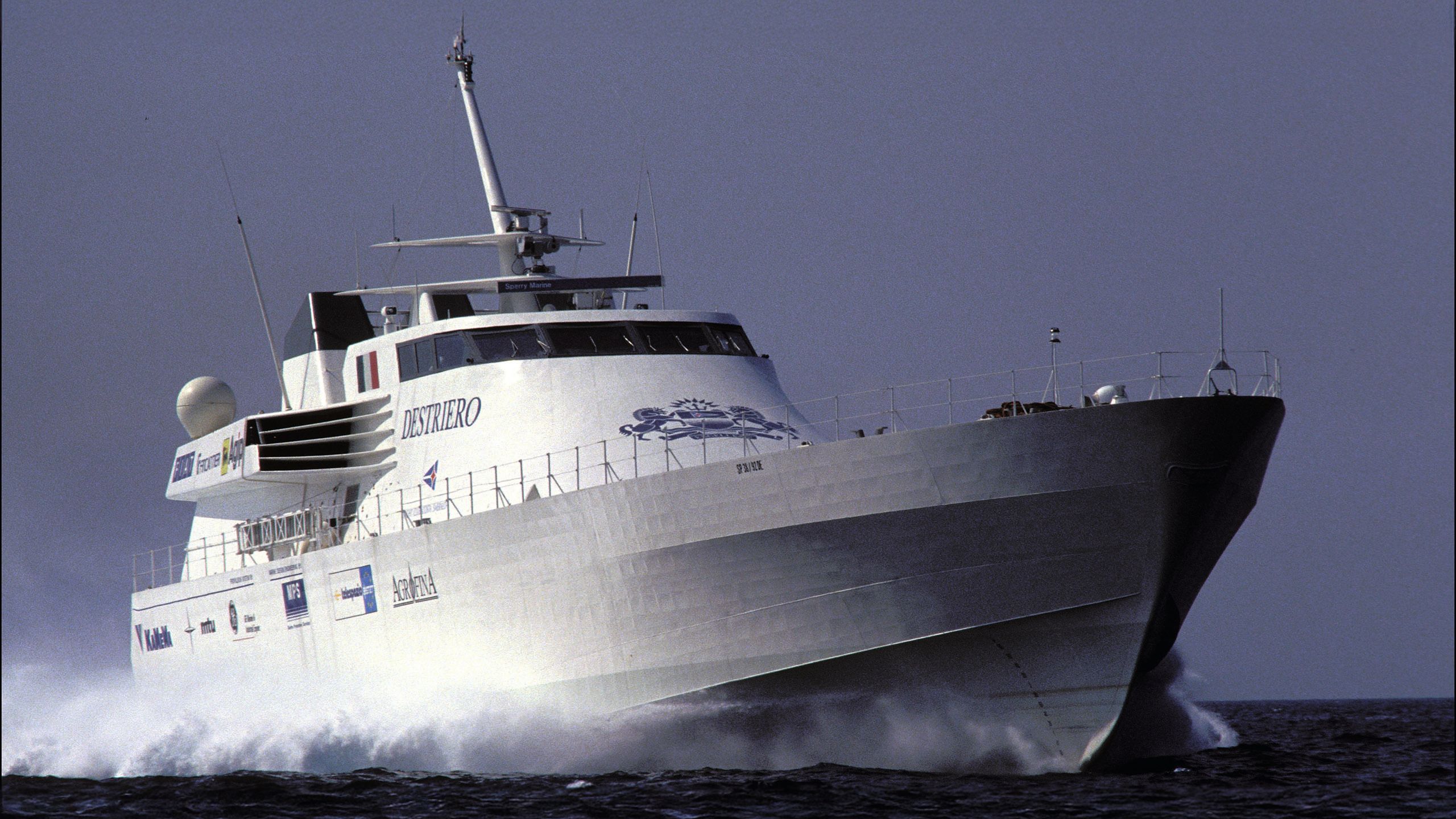 Destriero on the water