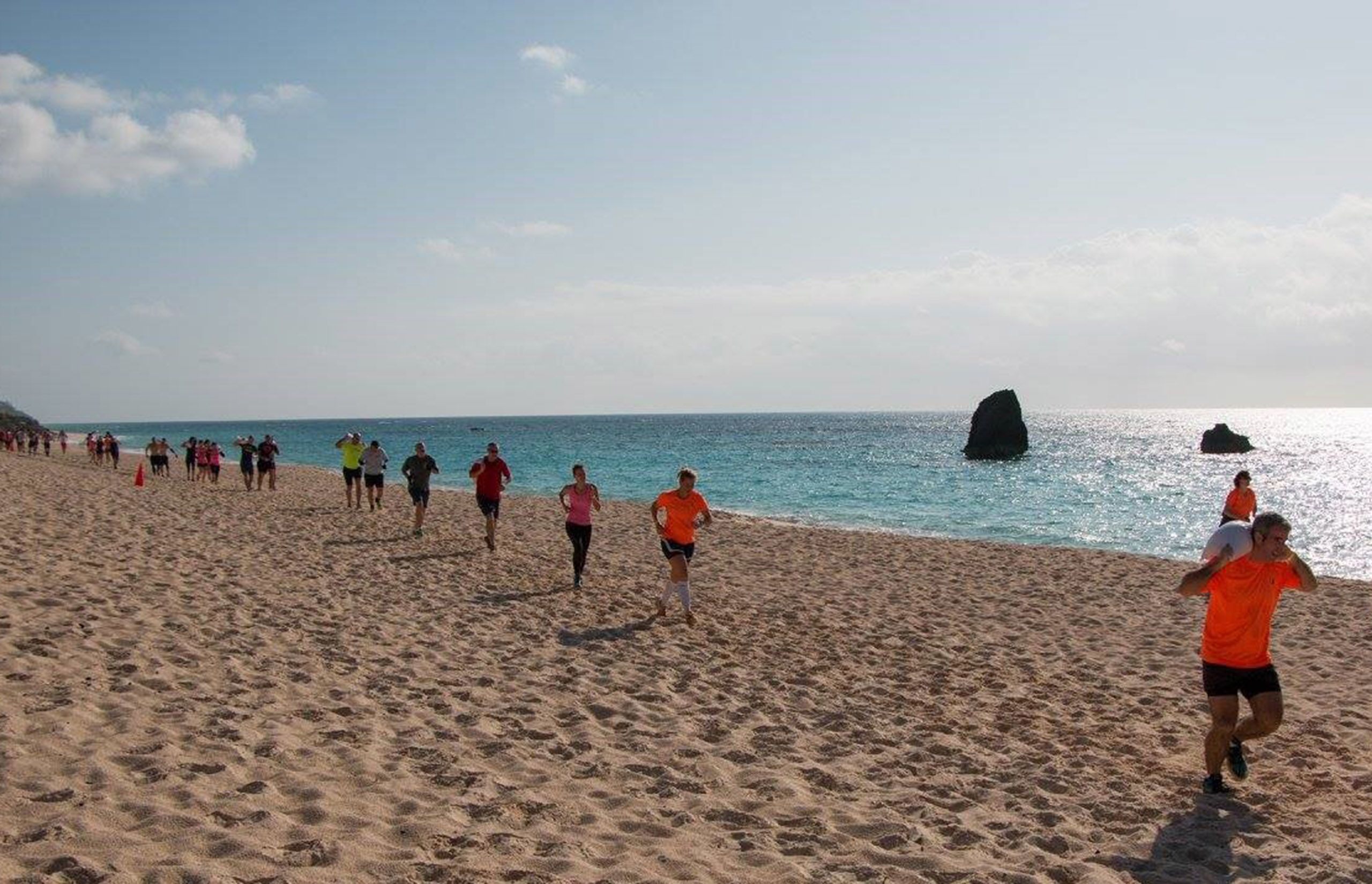 Bermuda Triple Challenge contestants