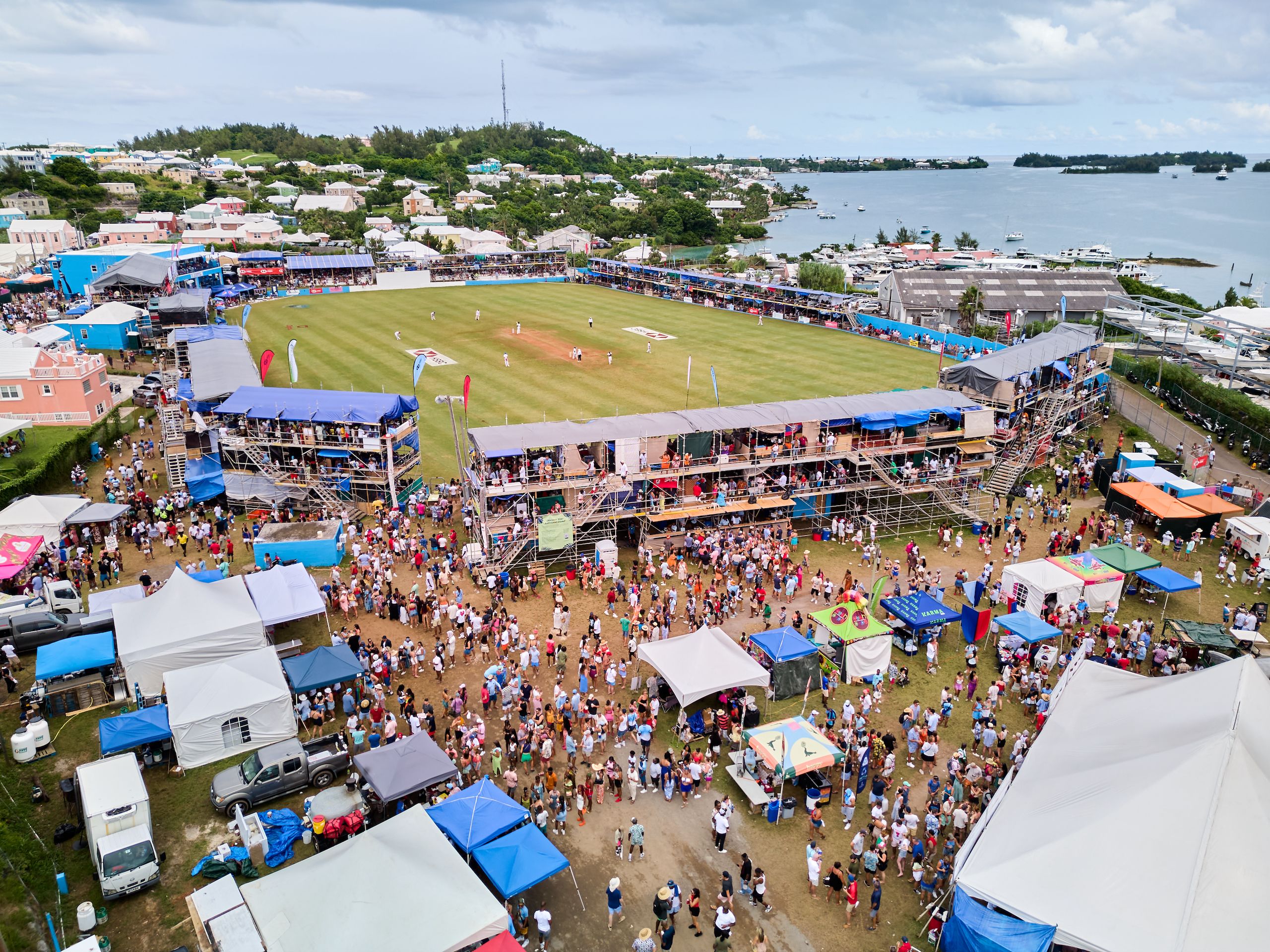 Bermuda Cup Match view of grounds