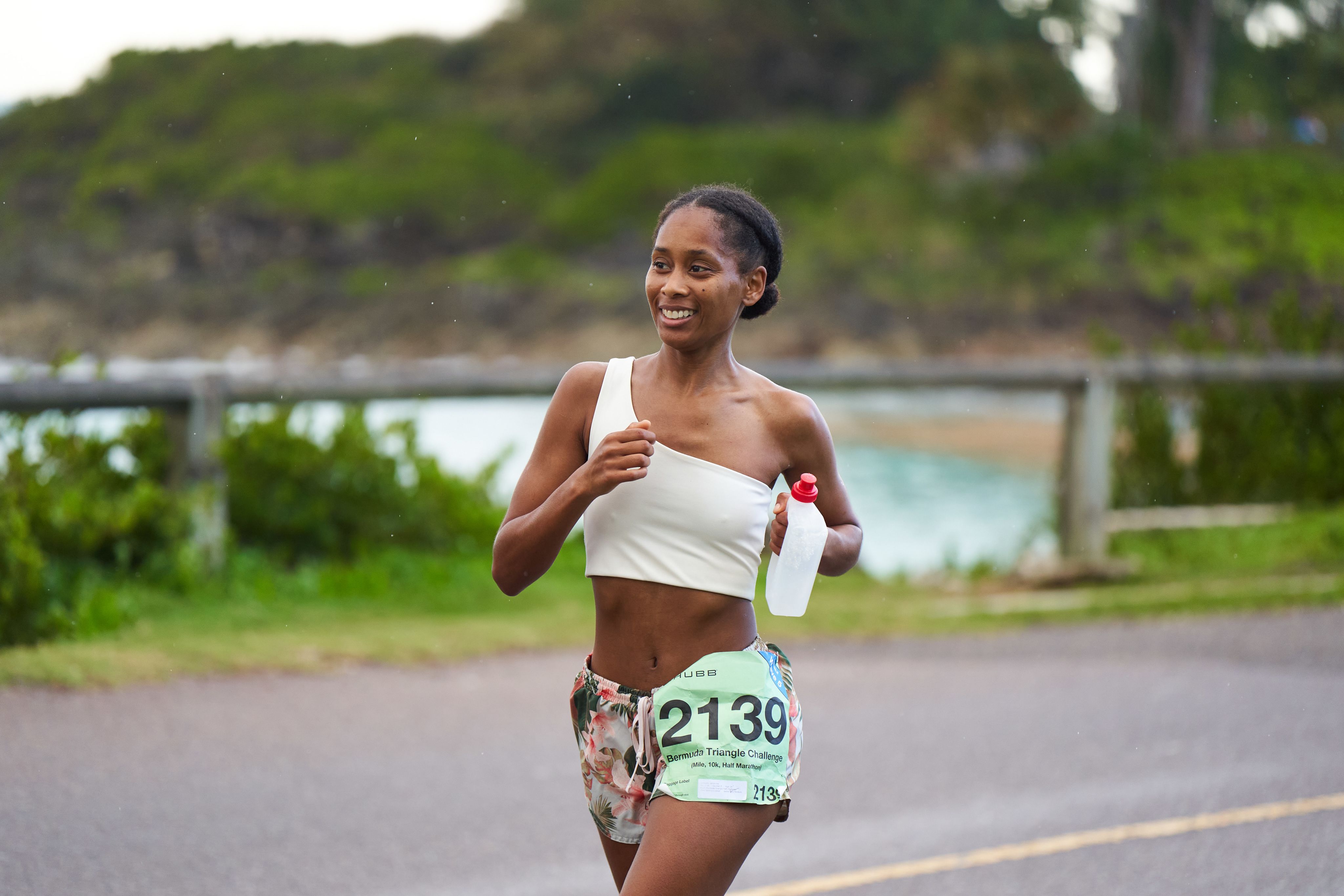 Chubb Bermuda Triangle Challenge runner