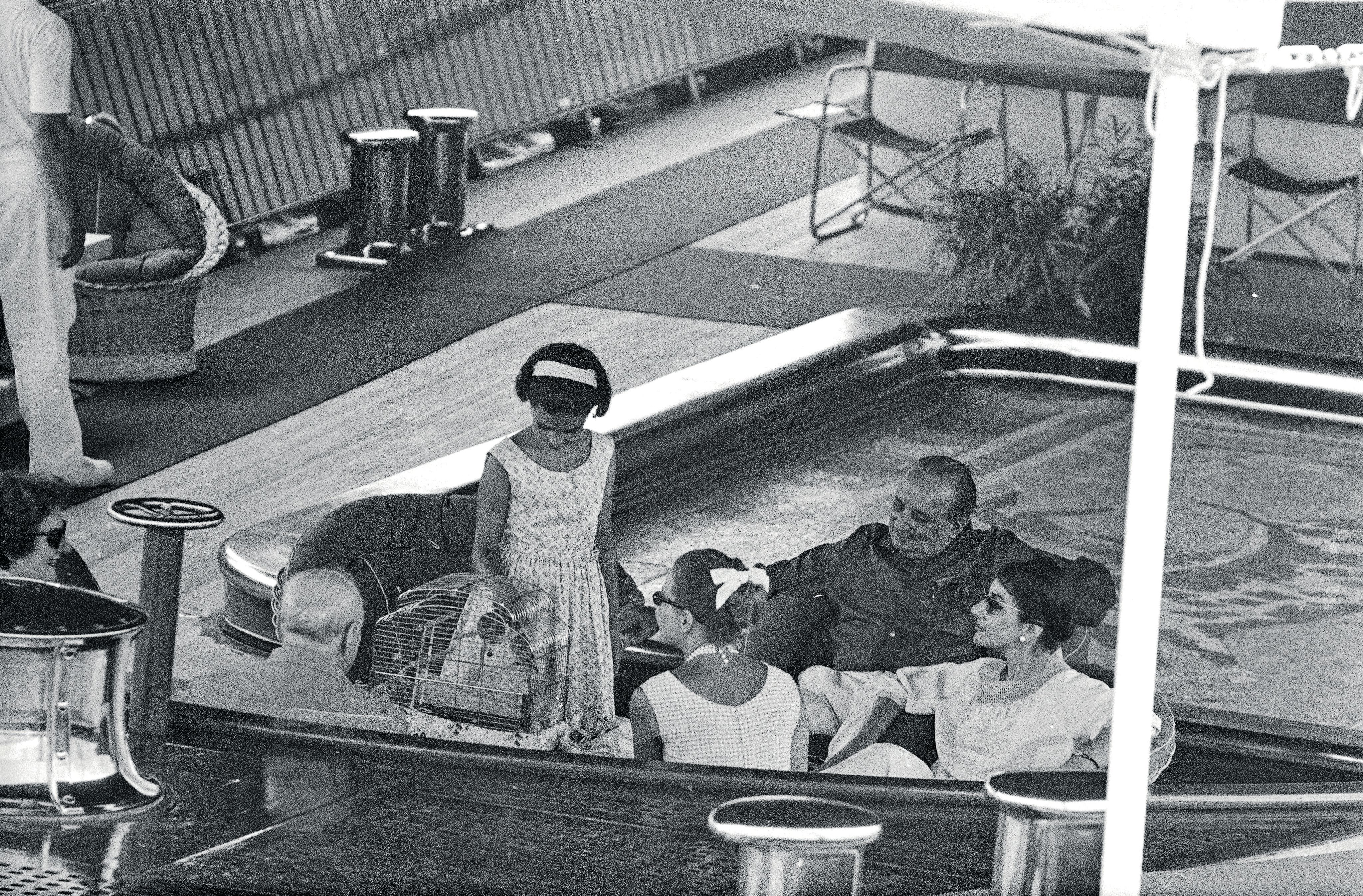 Onassis and Callas on board Christina in 1959