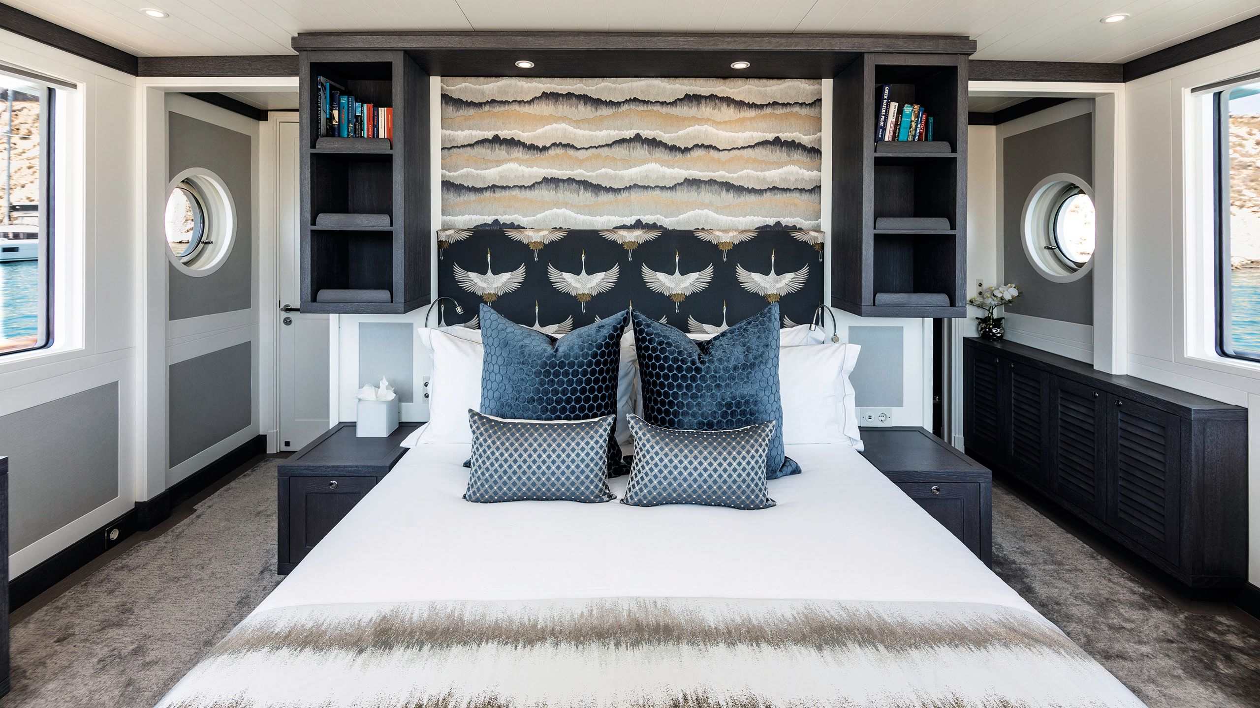 Interior of the owner's bathroom