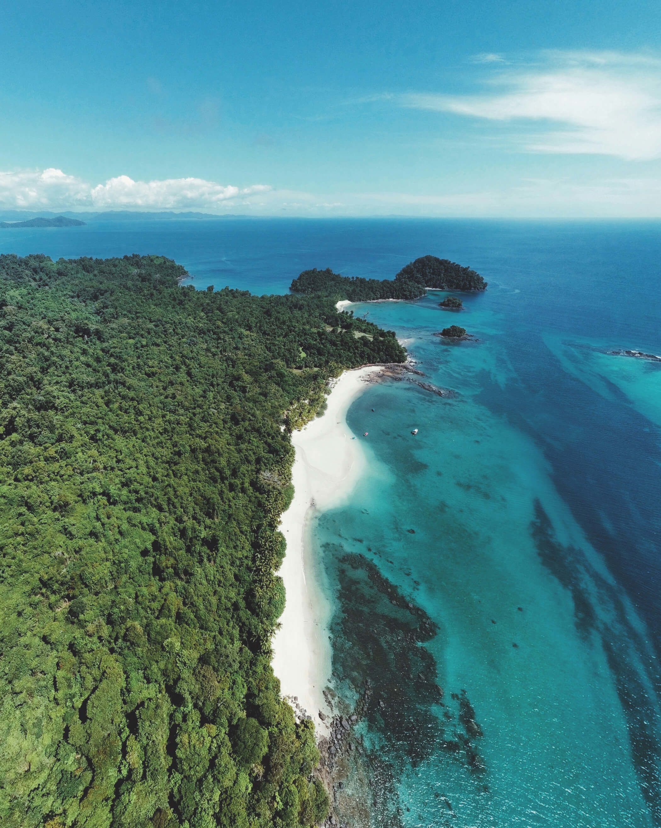 Coiba Island’s coastline