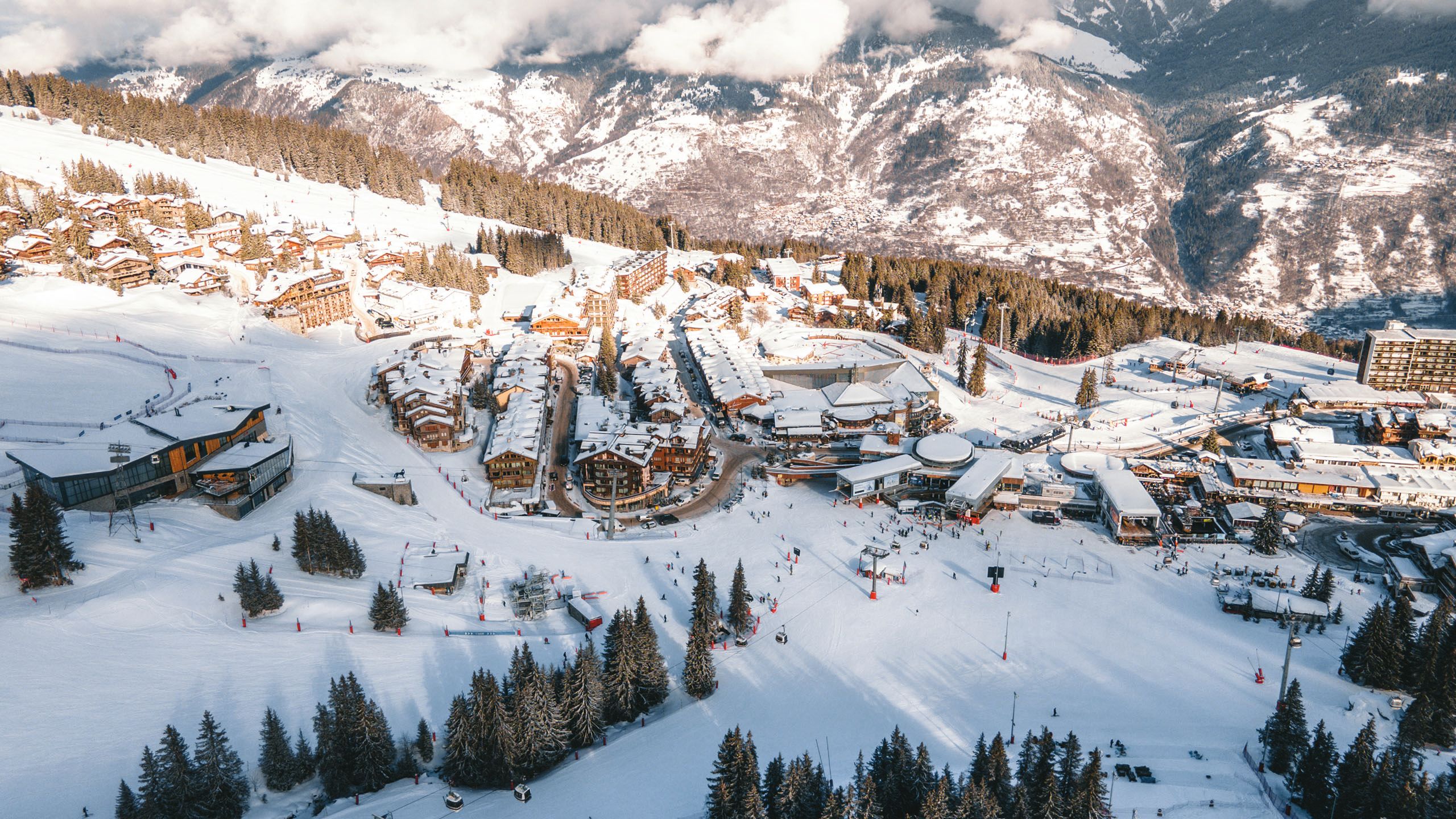 Courchevel from above