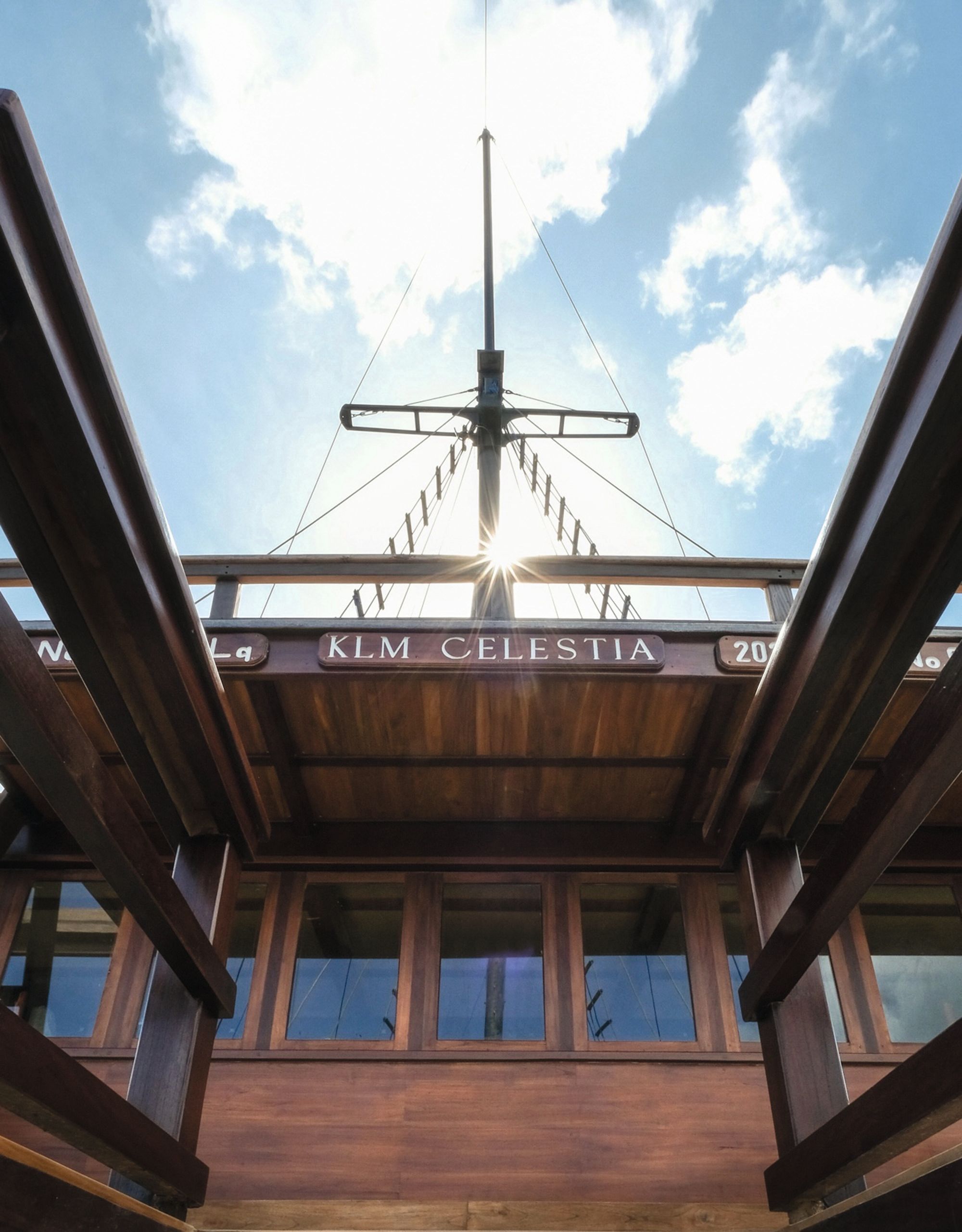 Close-up shot of Celestia