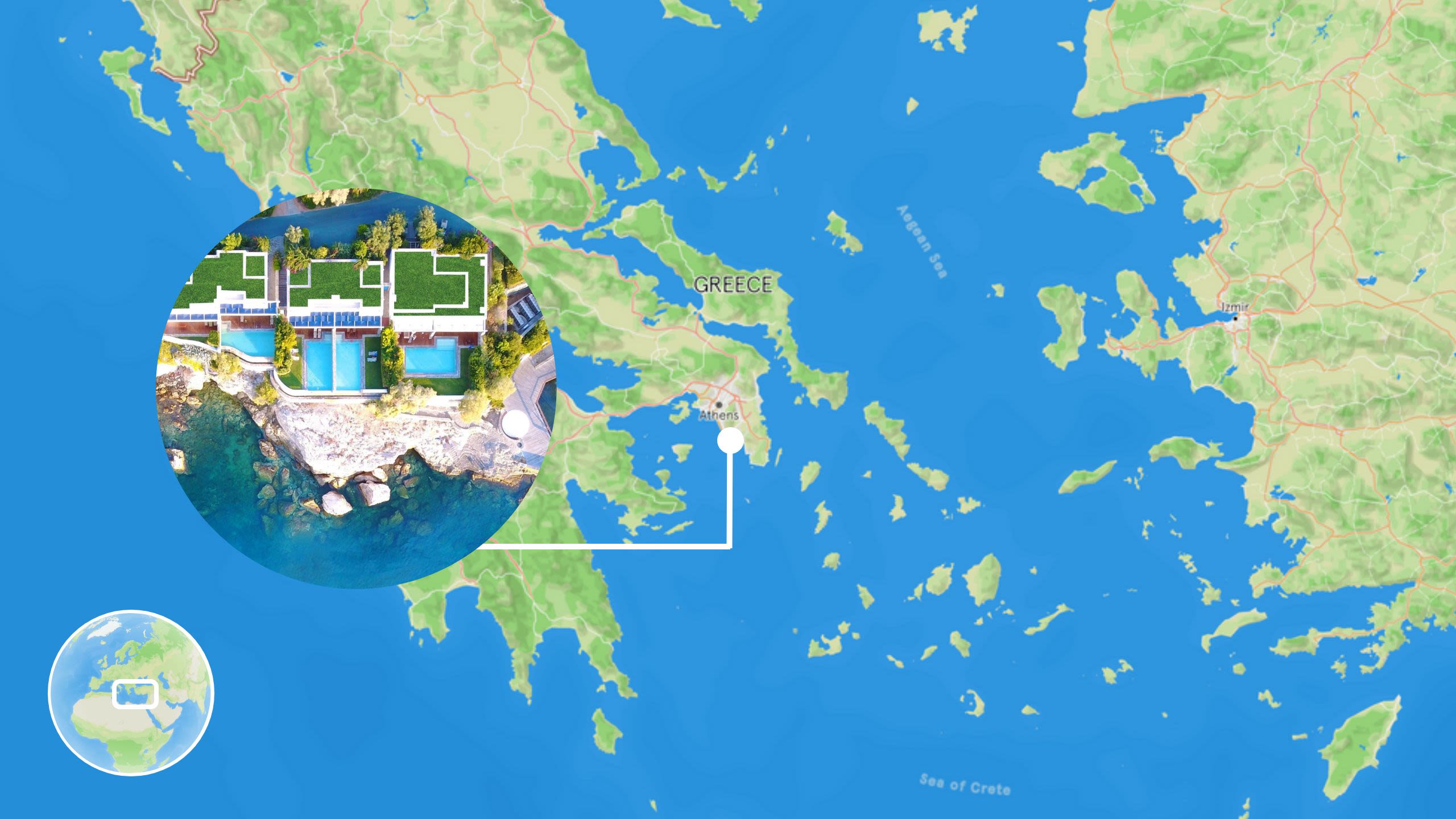 MAP OF GREECE