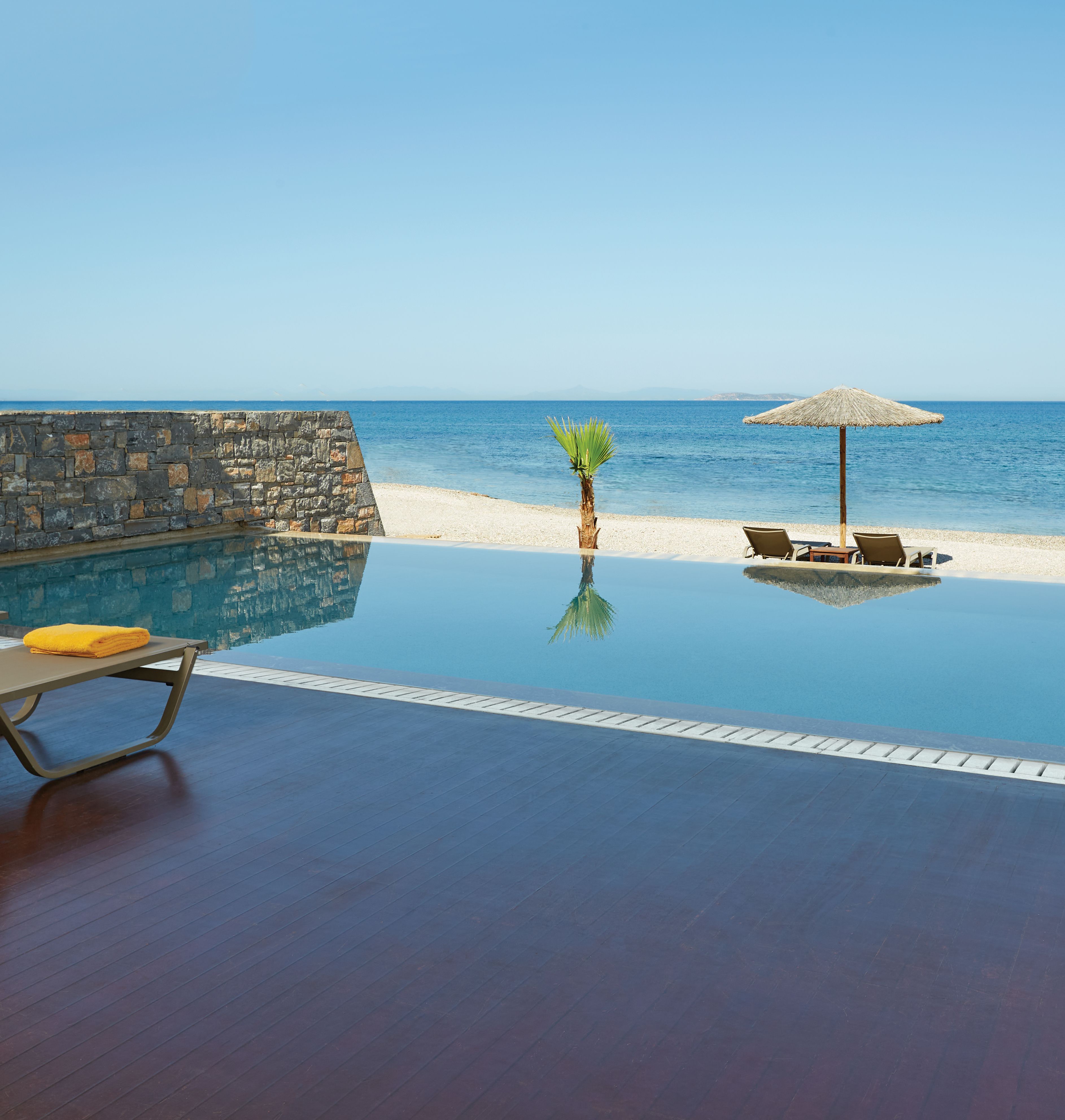 Villa and sea