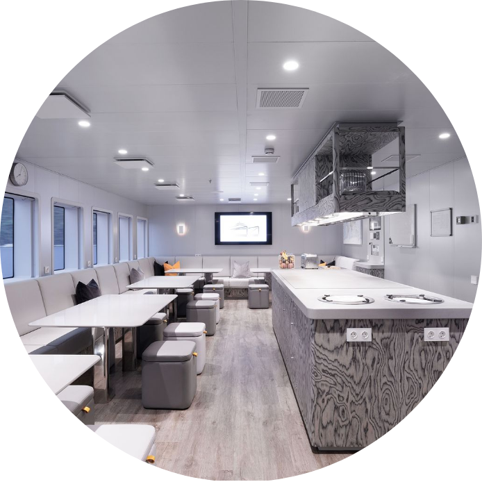 Nebula's crew mess