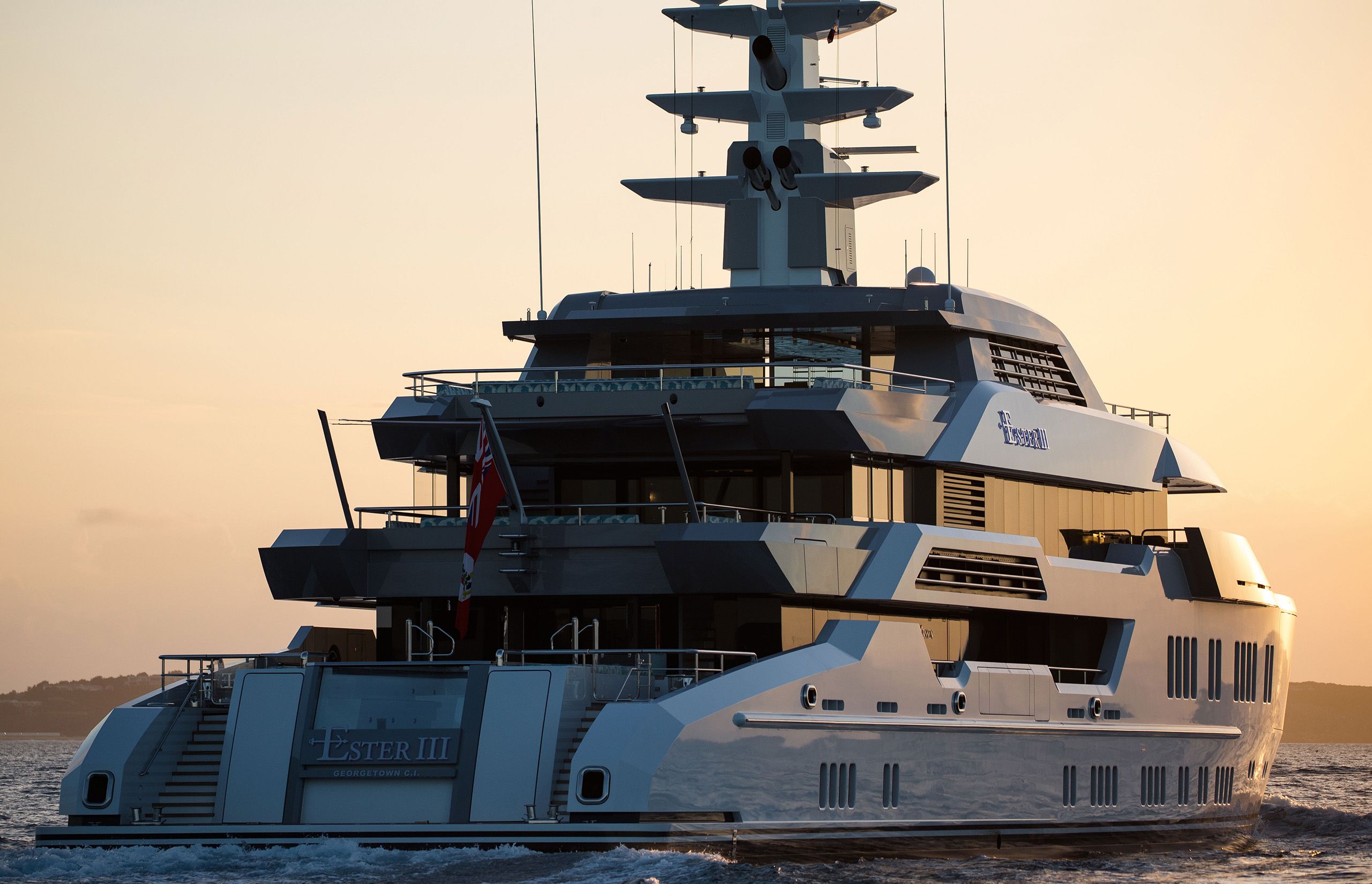 Elysian's aft platform
