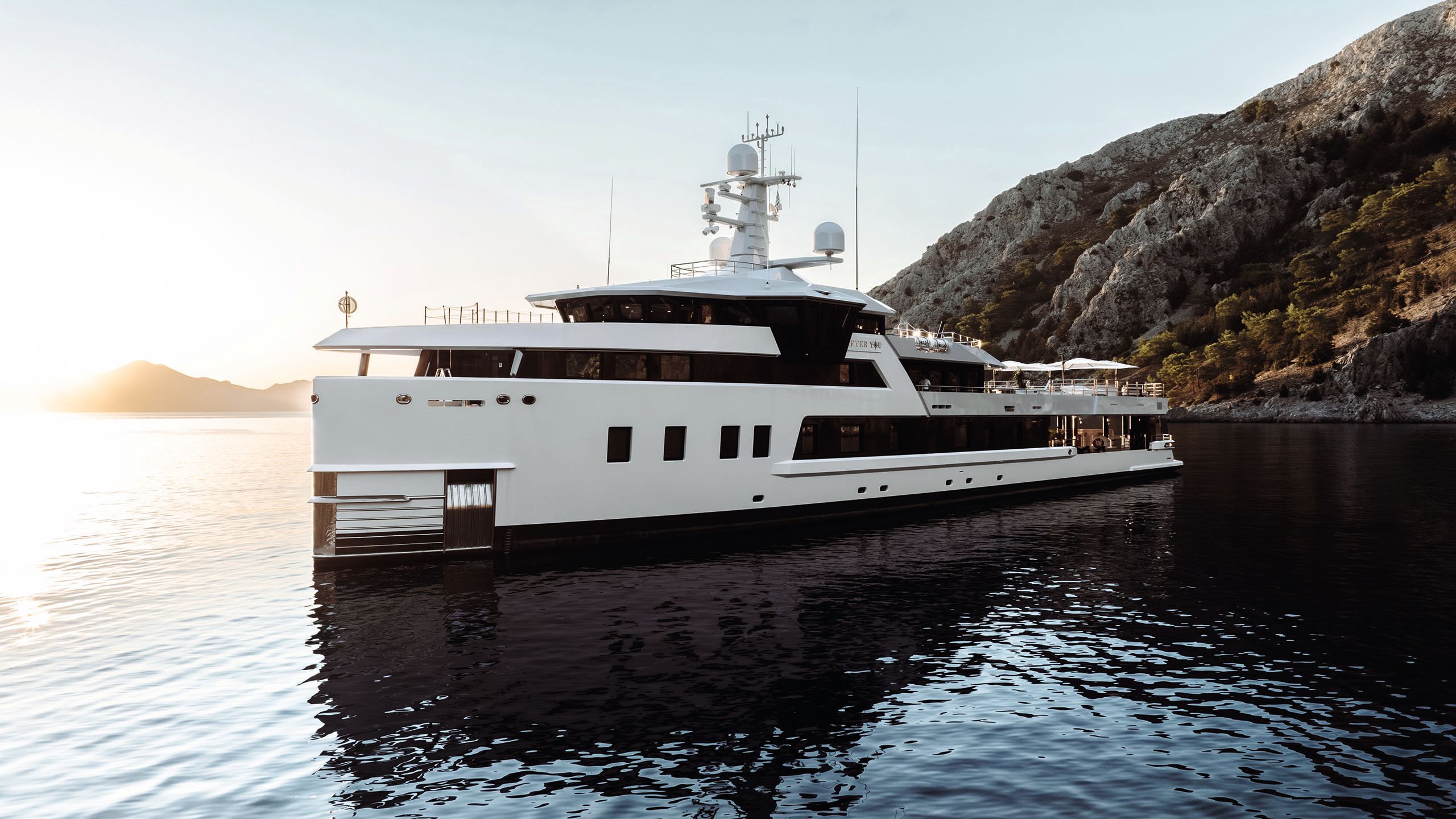 Wide shot of After You