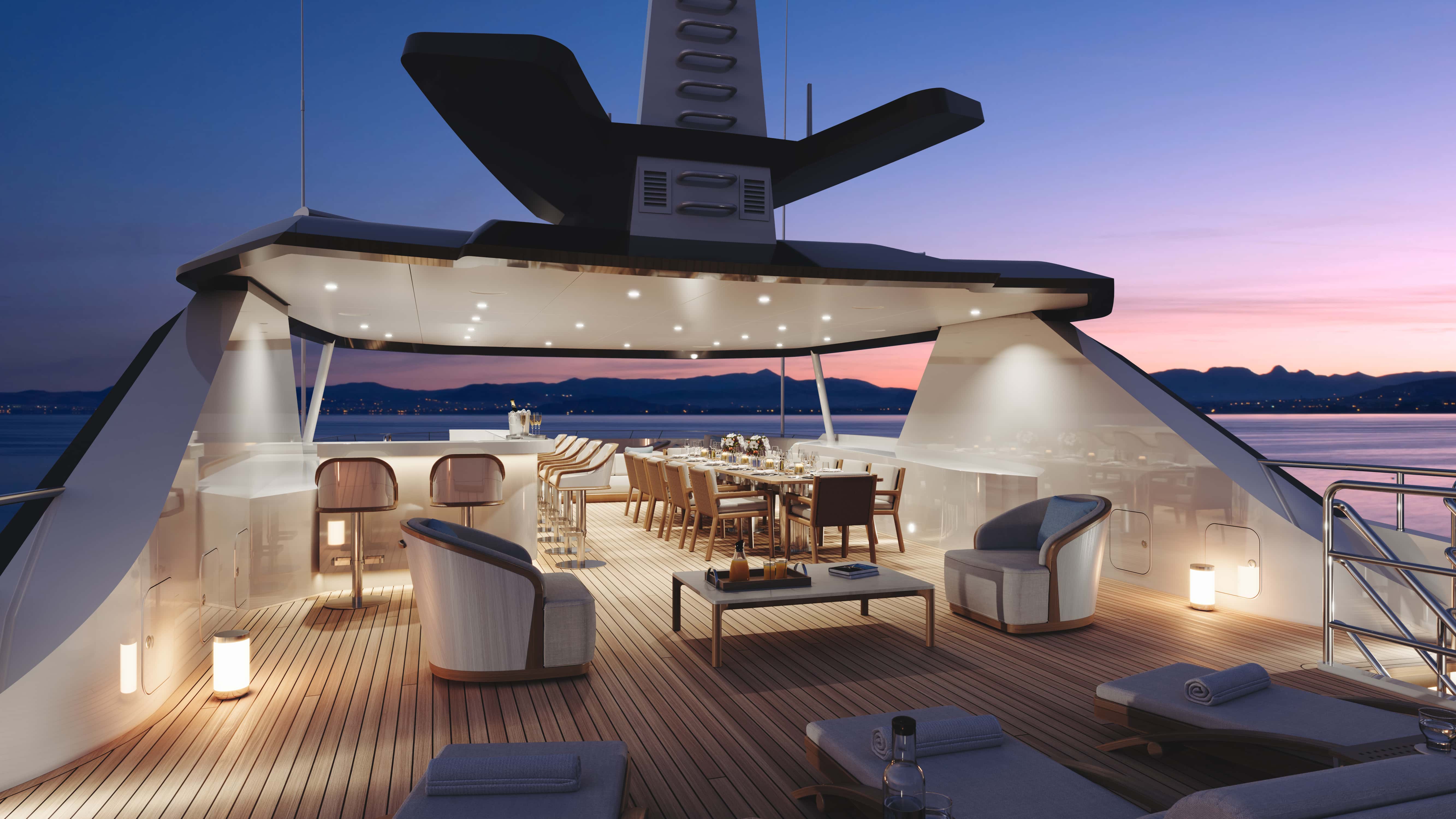 Evita Upper Dining Area