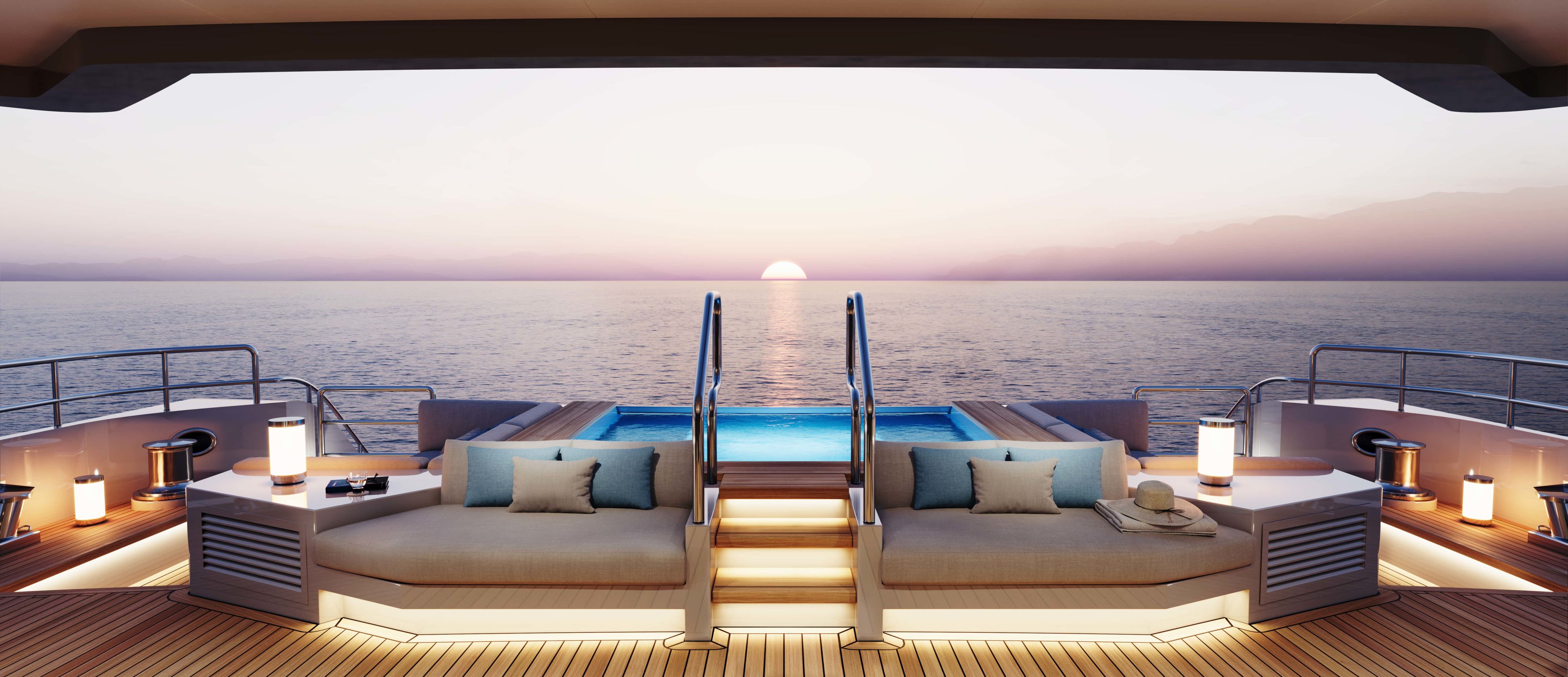 Evita Infinity Pool - Sunset