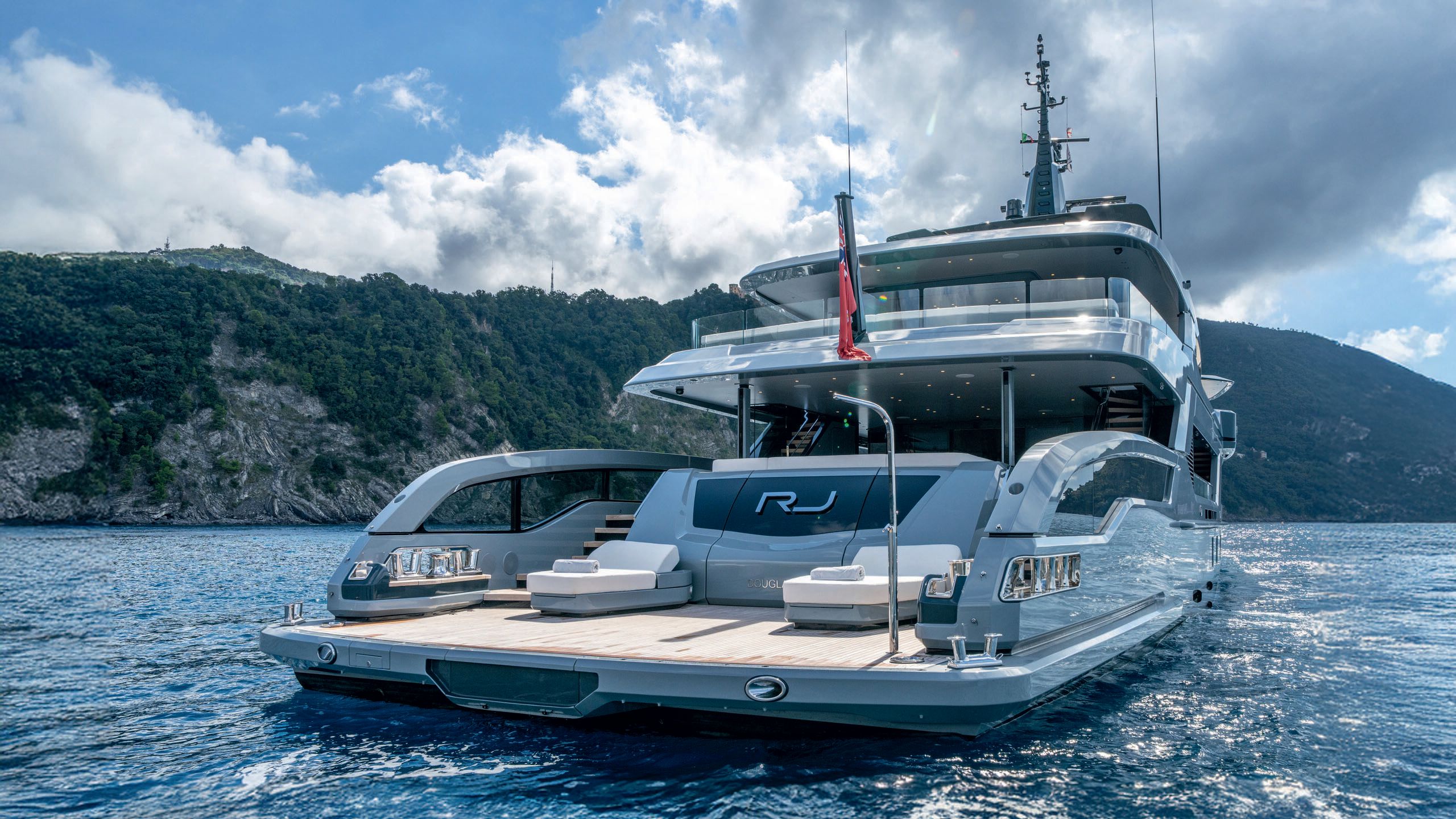 Exterior back end view of RJ