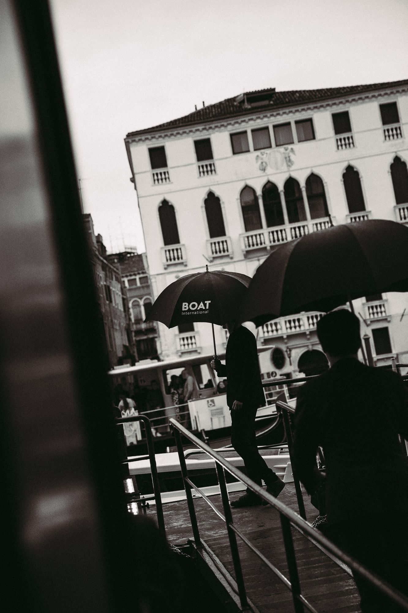 Guests at reception event