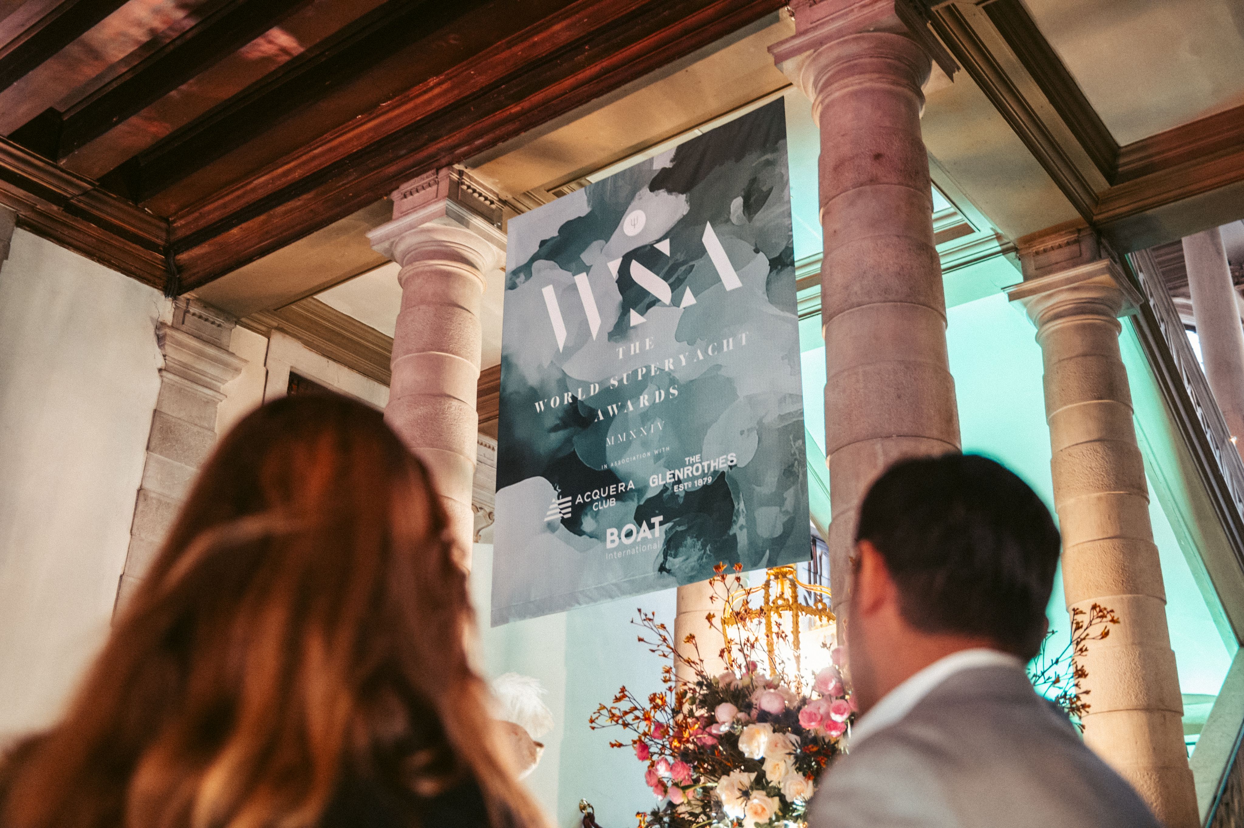 Guests arriving at event