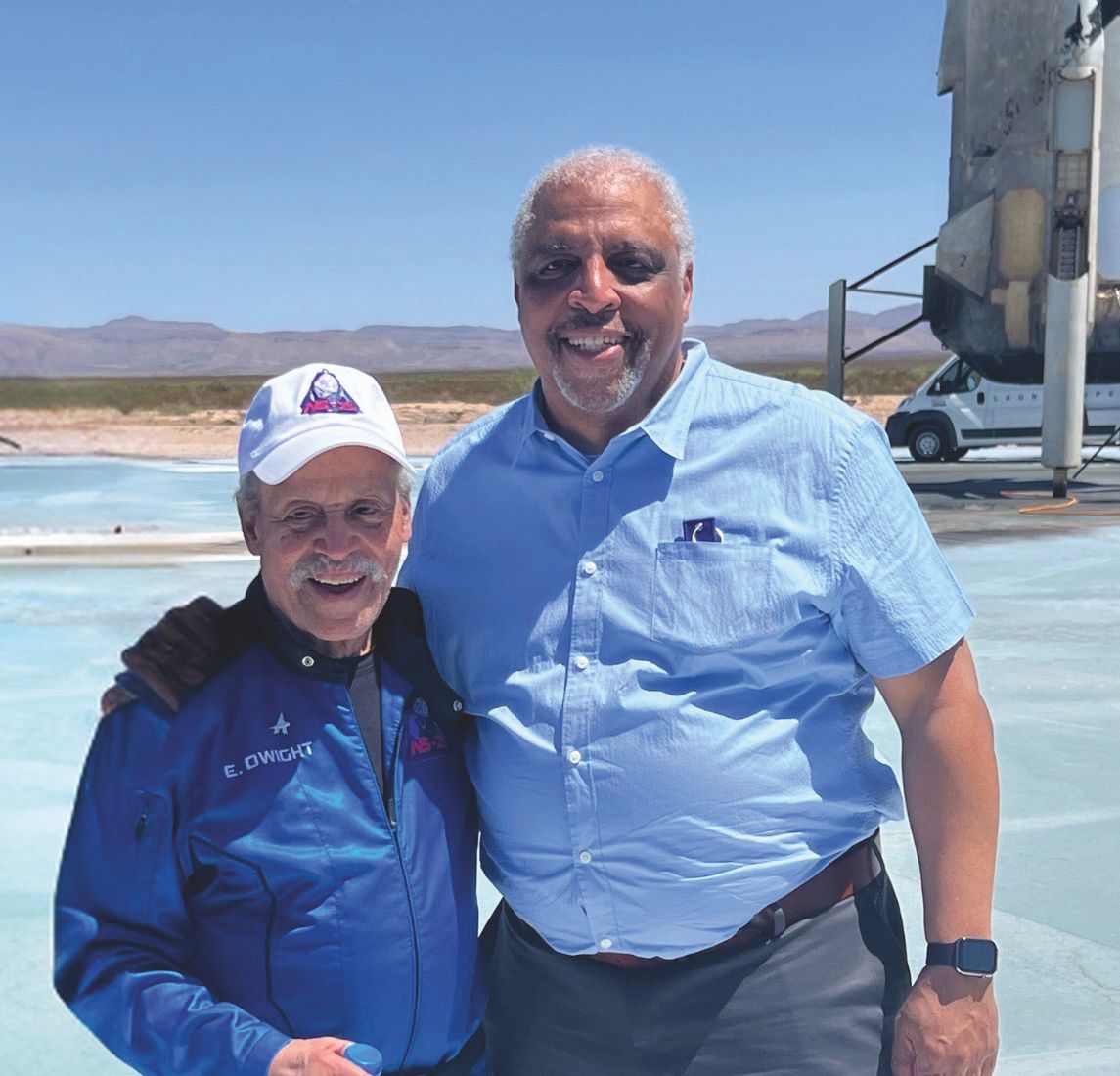 Ed Dwight and Livingston Holder