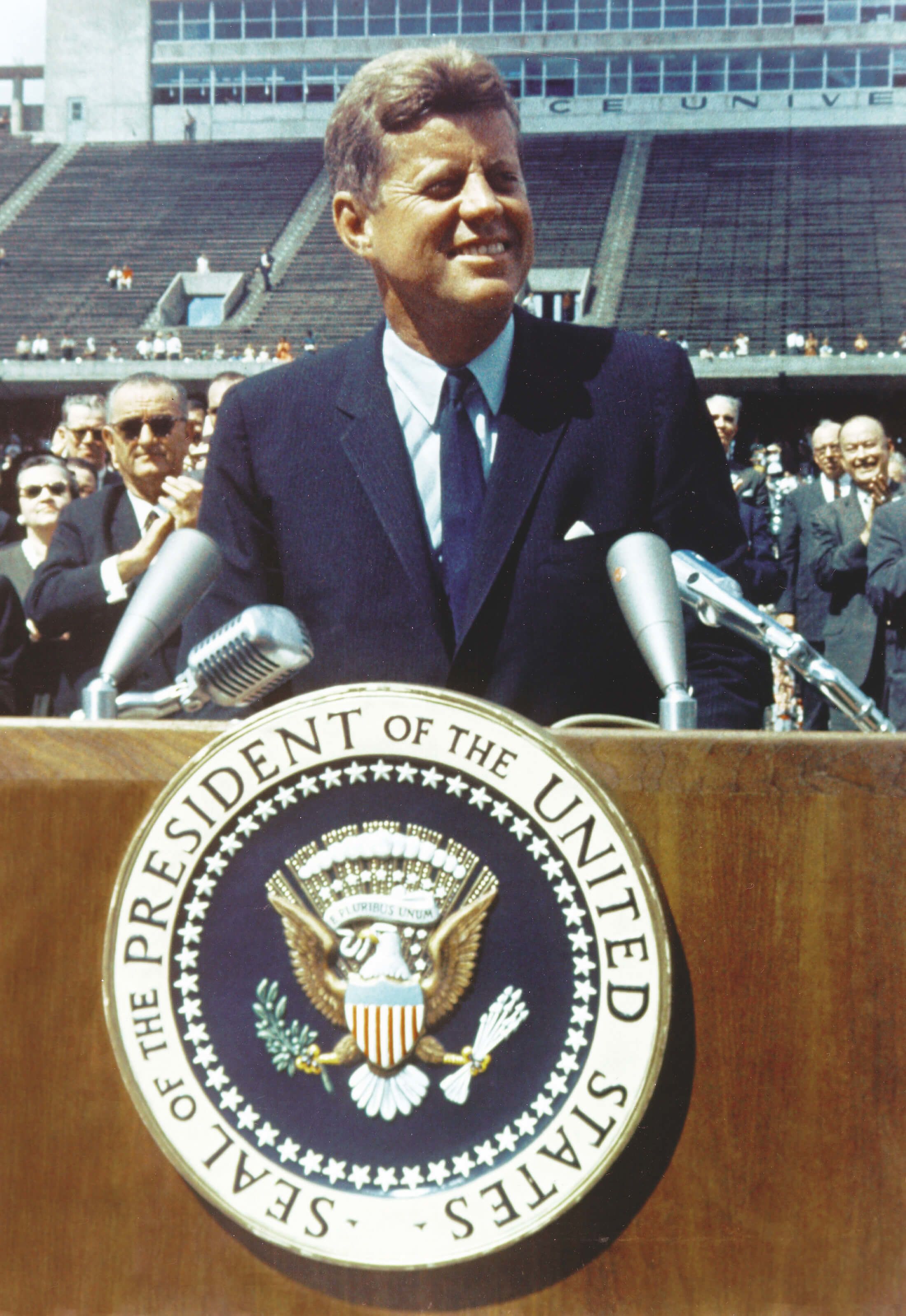 President Kennedy in 1962