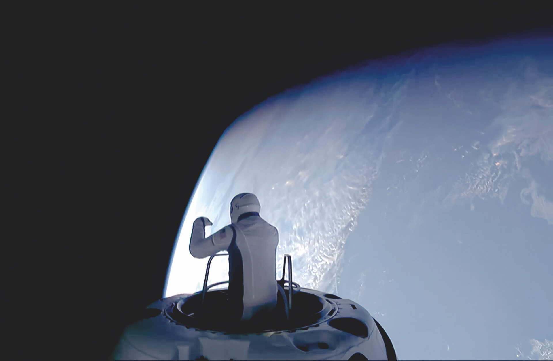 The first private spacewalk on the Polaris Dawn mission