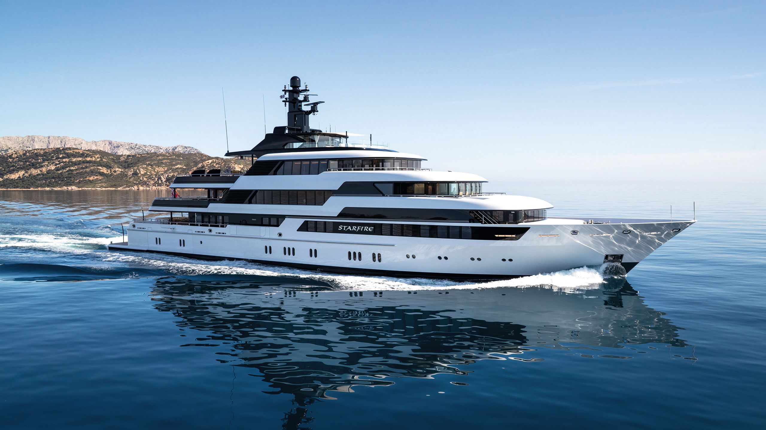 Aerial view of SD132 on the water