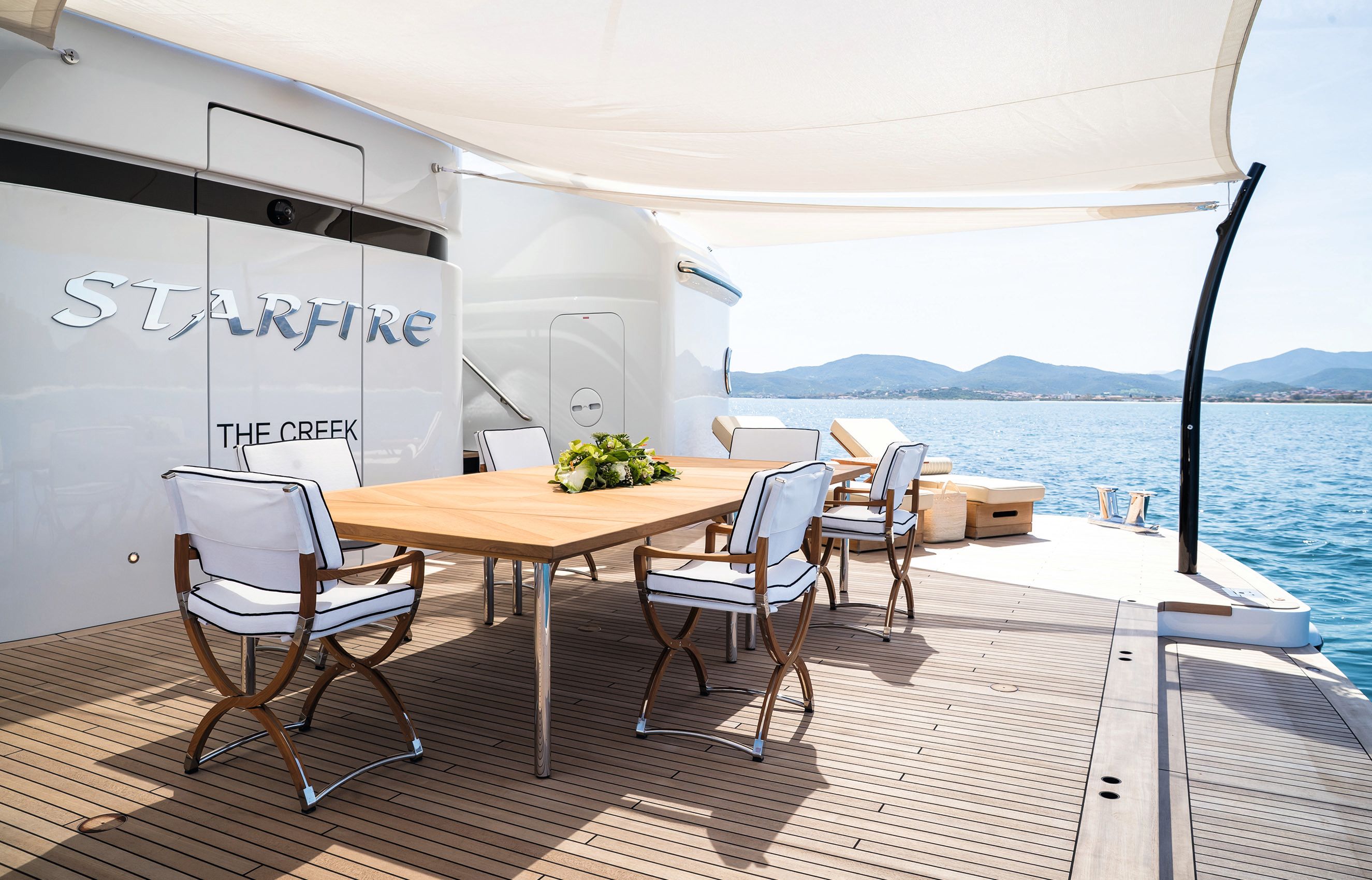 Starfire swim platform