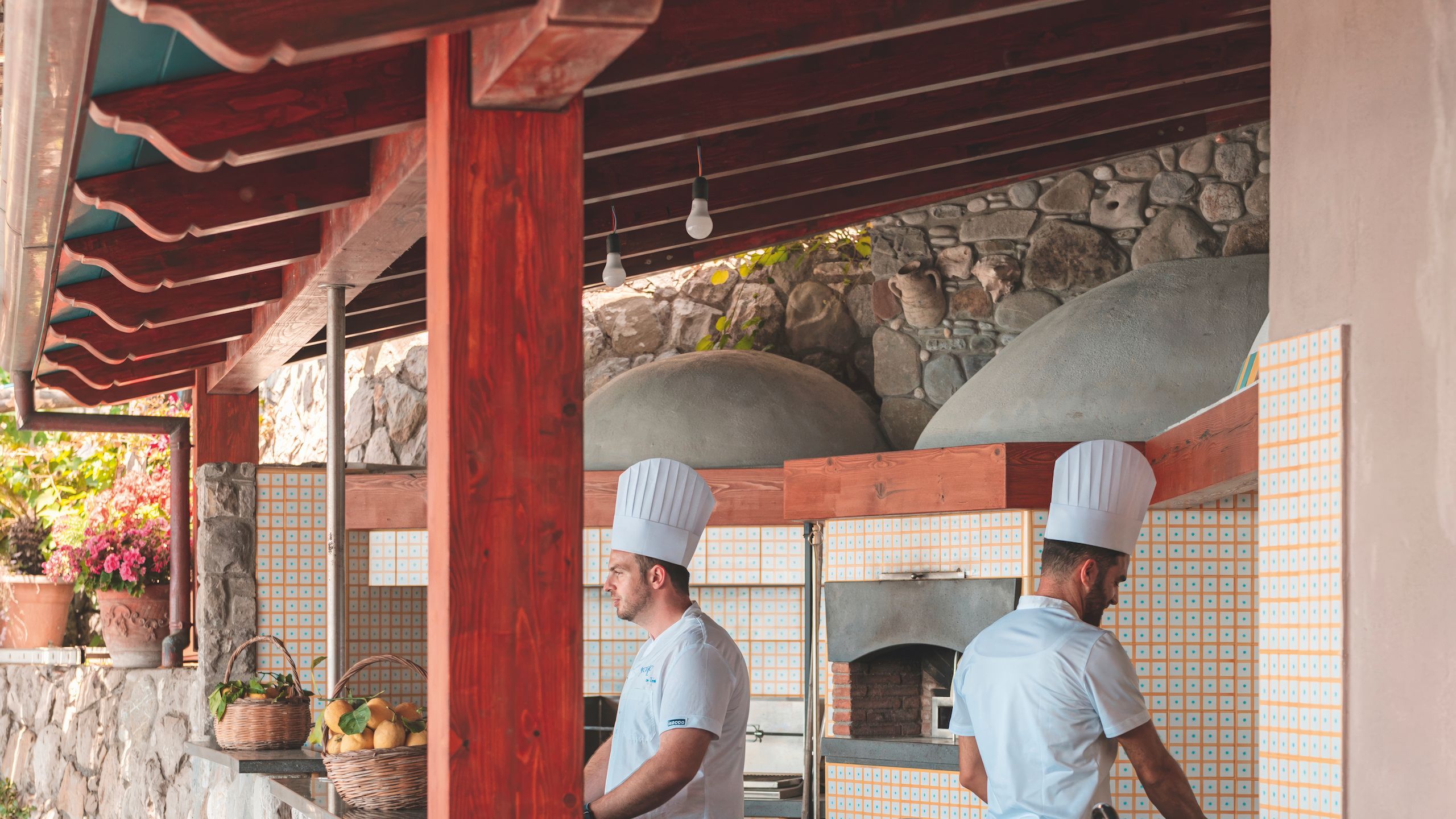 Chefs at Lo Scoglio