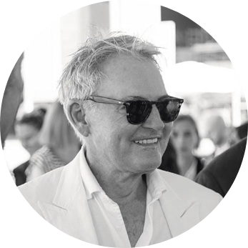 Black and white head and shoulders shot of Leigh Shardlow