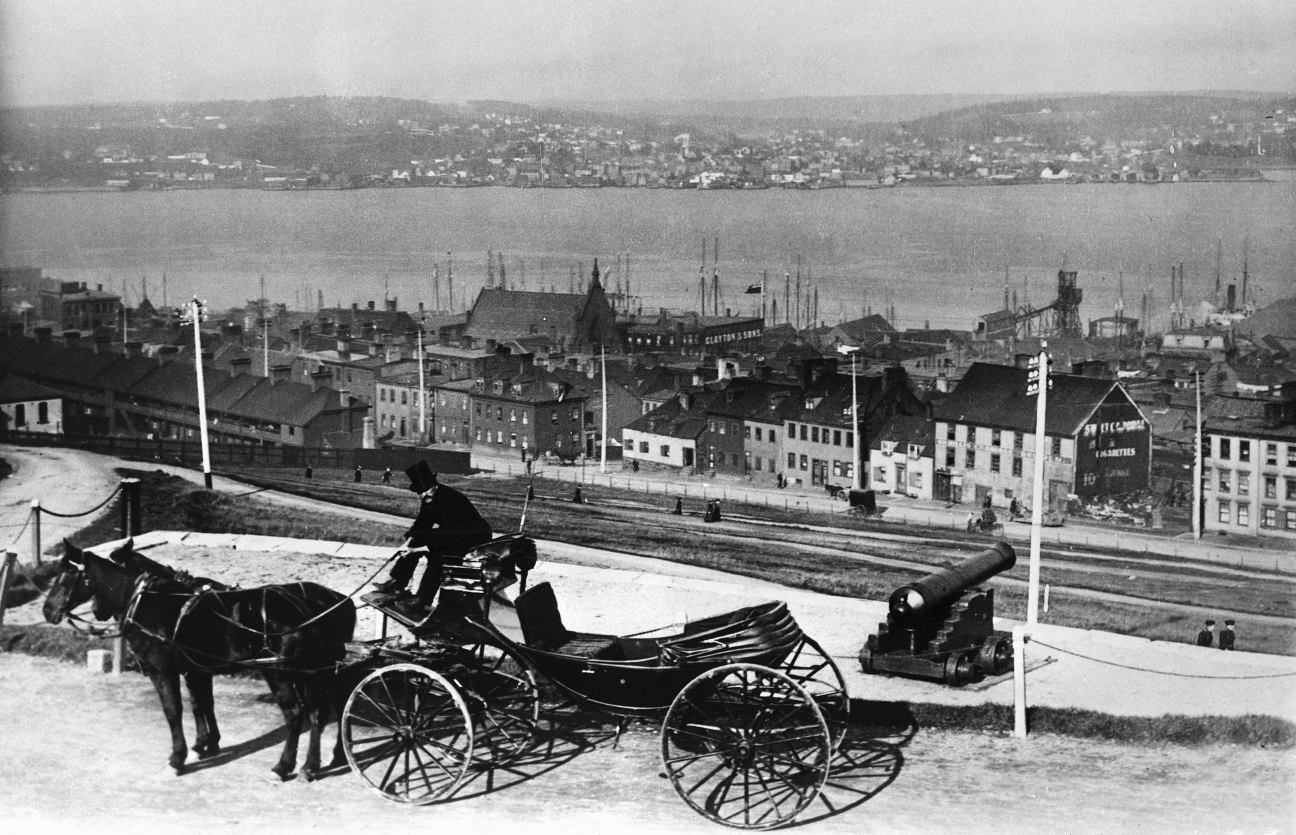 Archive images of horse and cart 