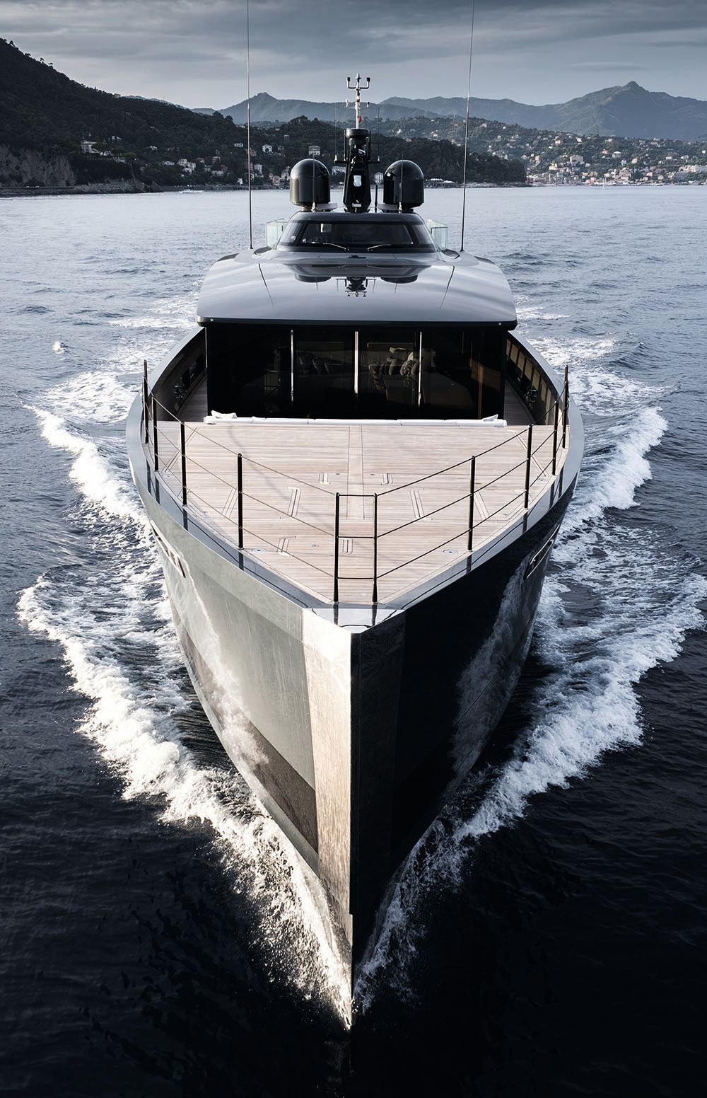 SAN from the the front