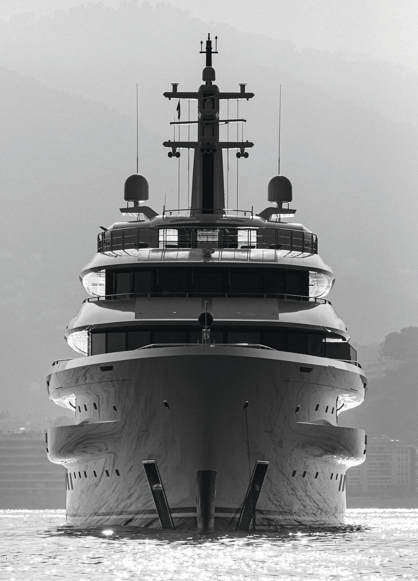 Energy from the front