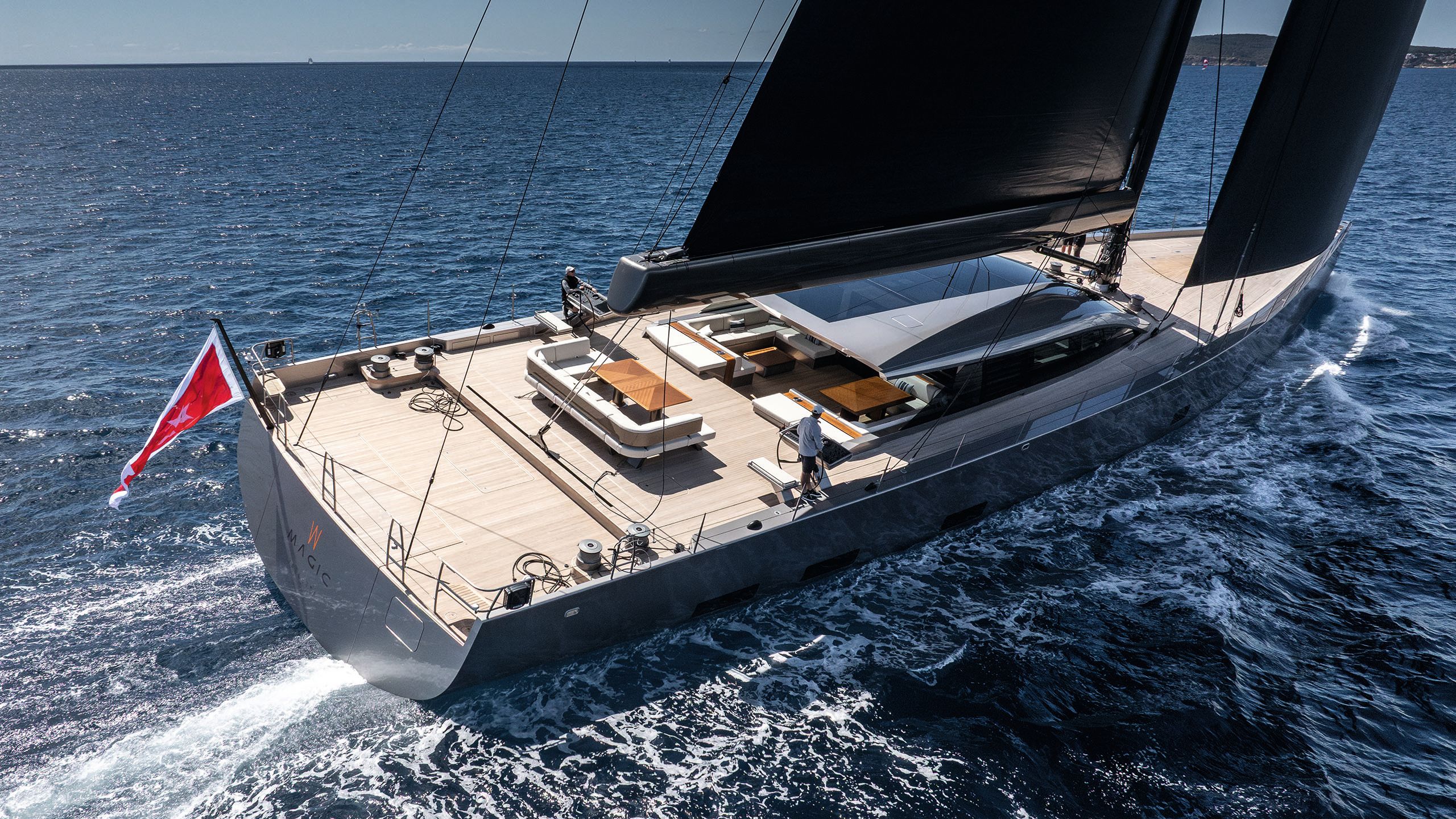 A backend view of Magic on the water