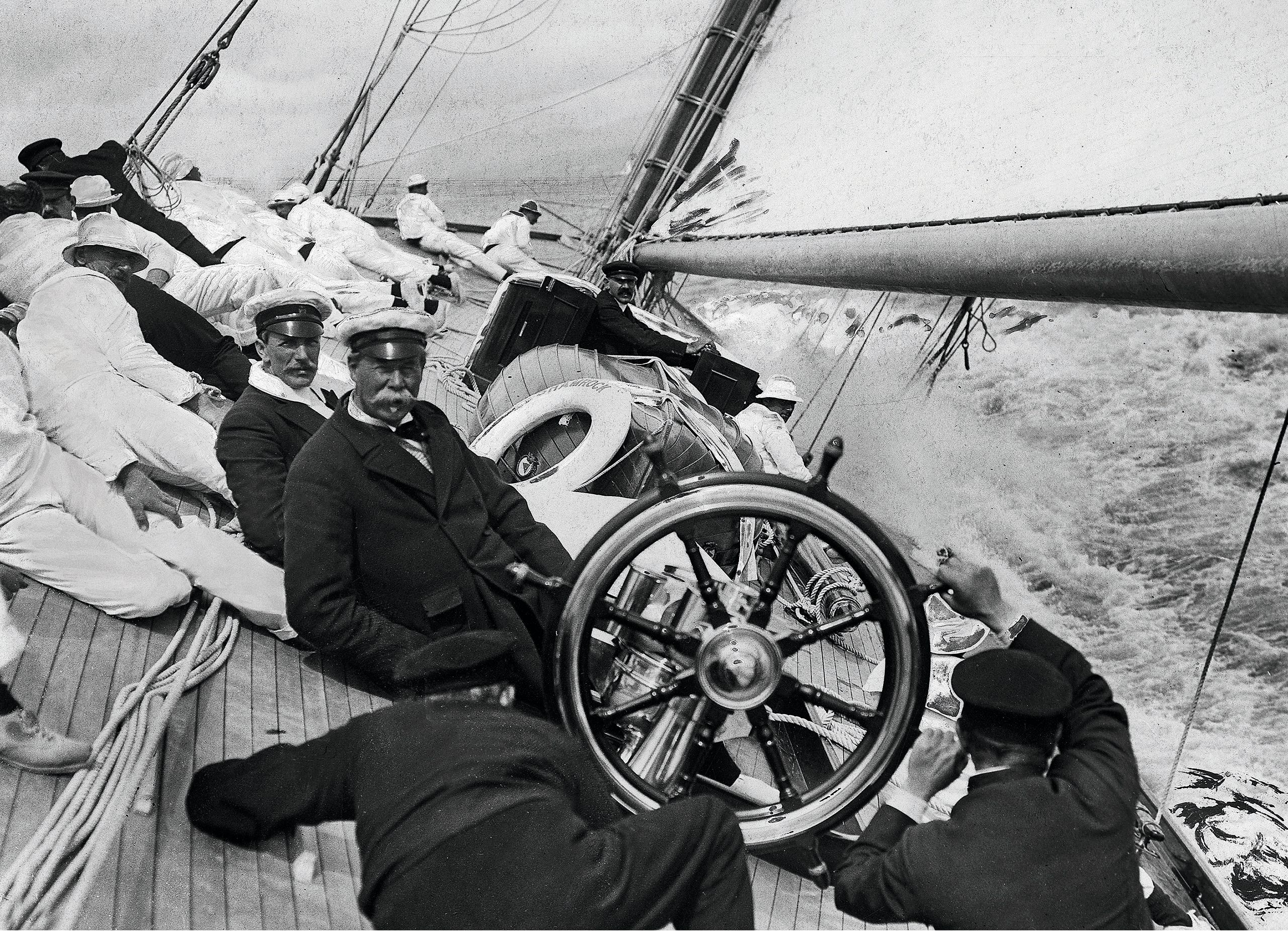 Image of Shamrock and crew