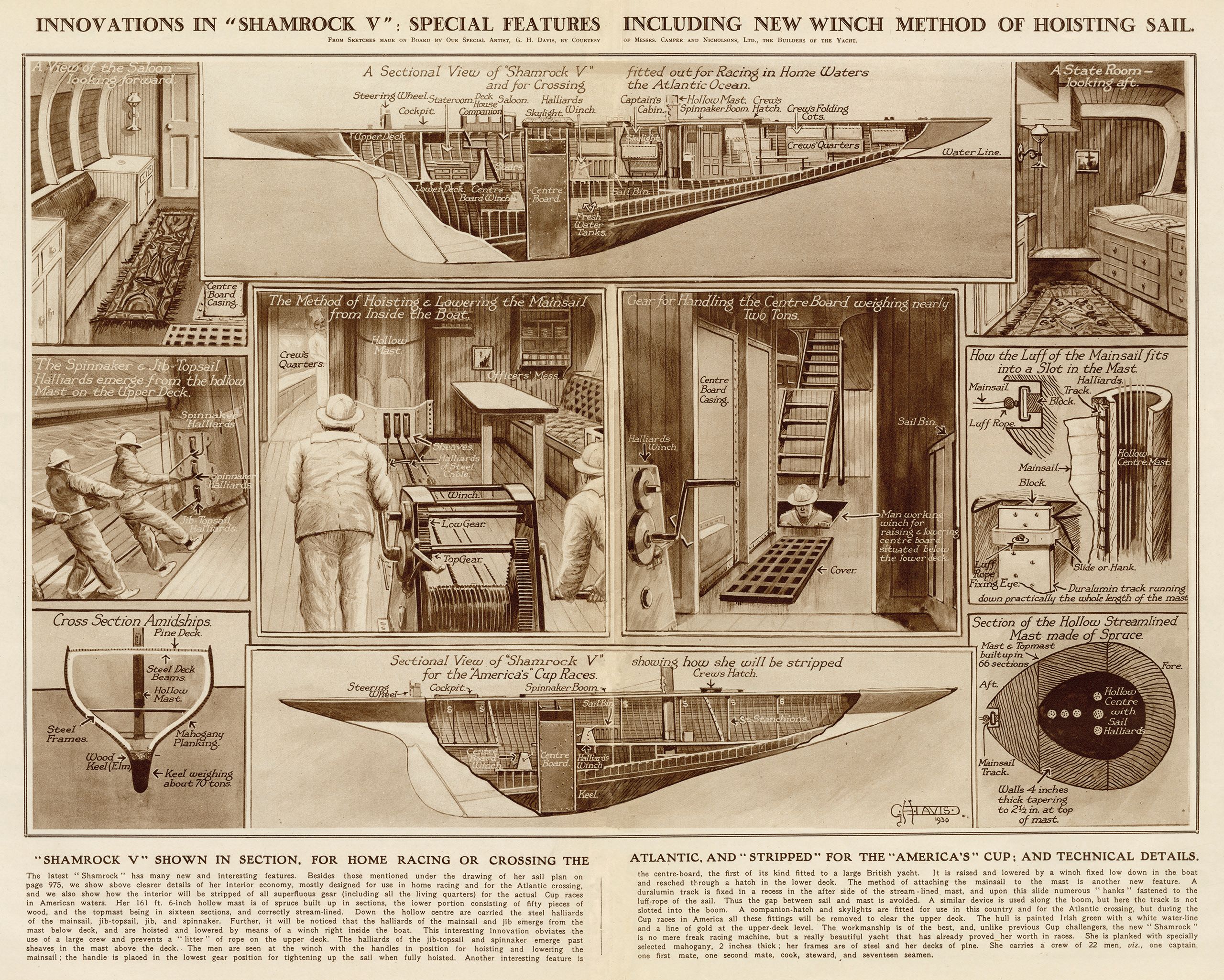 Image of page from Illustrated London News paper