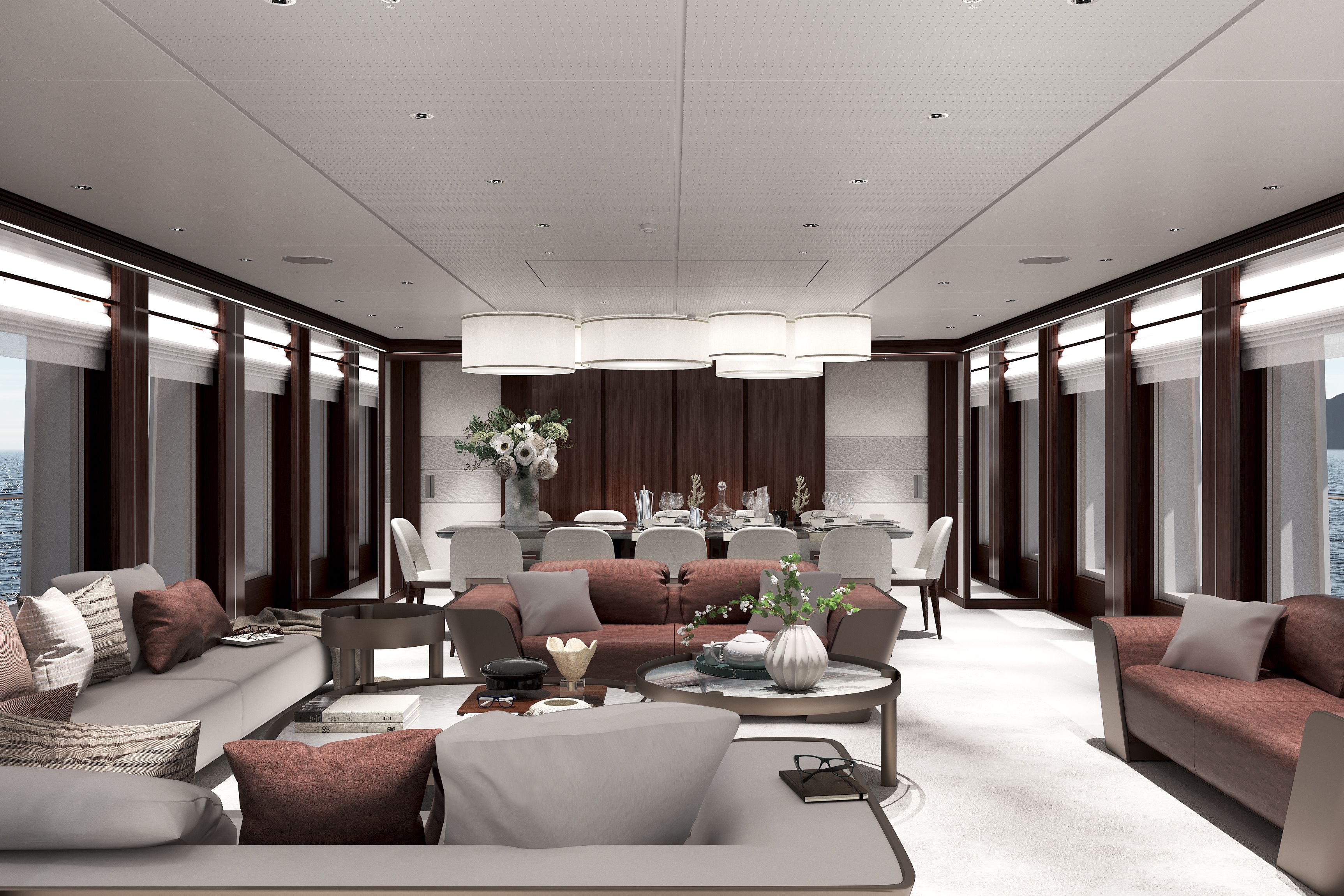 FRIDA dining/entertaining space