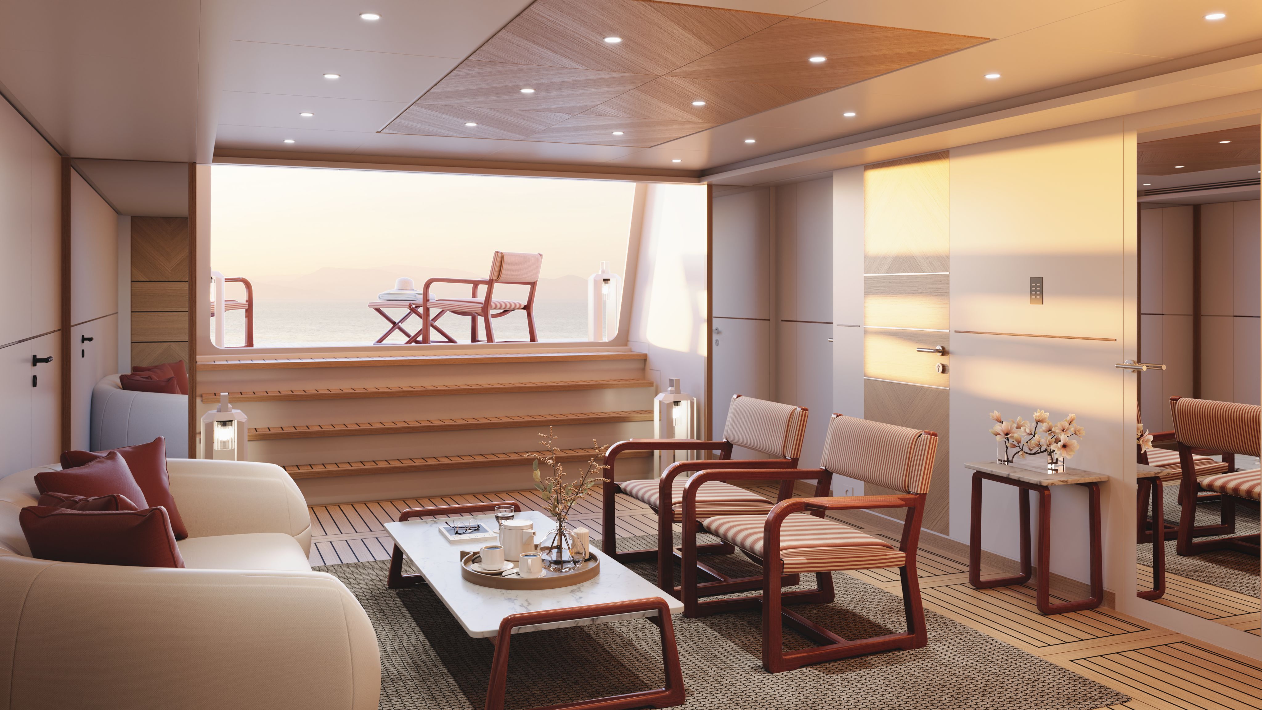 FRIDA Lower deck / Lounge