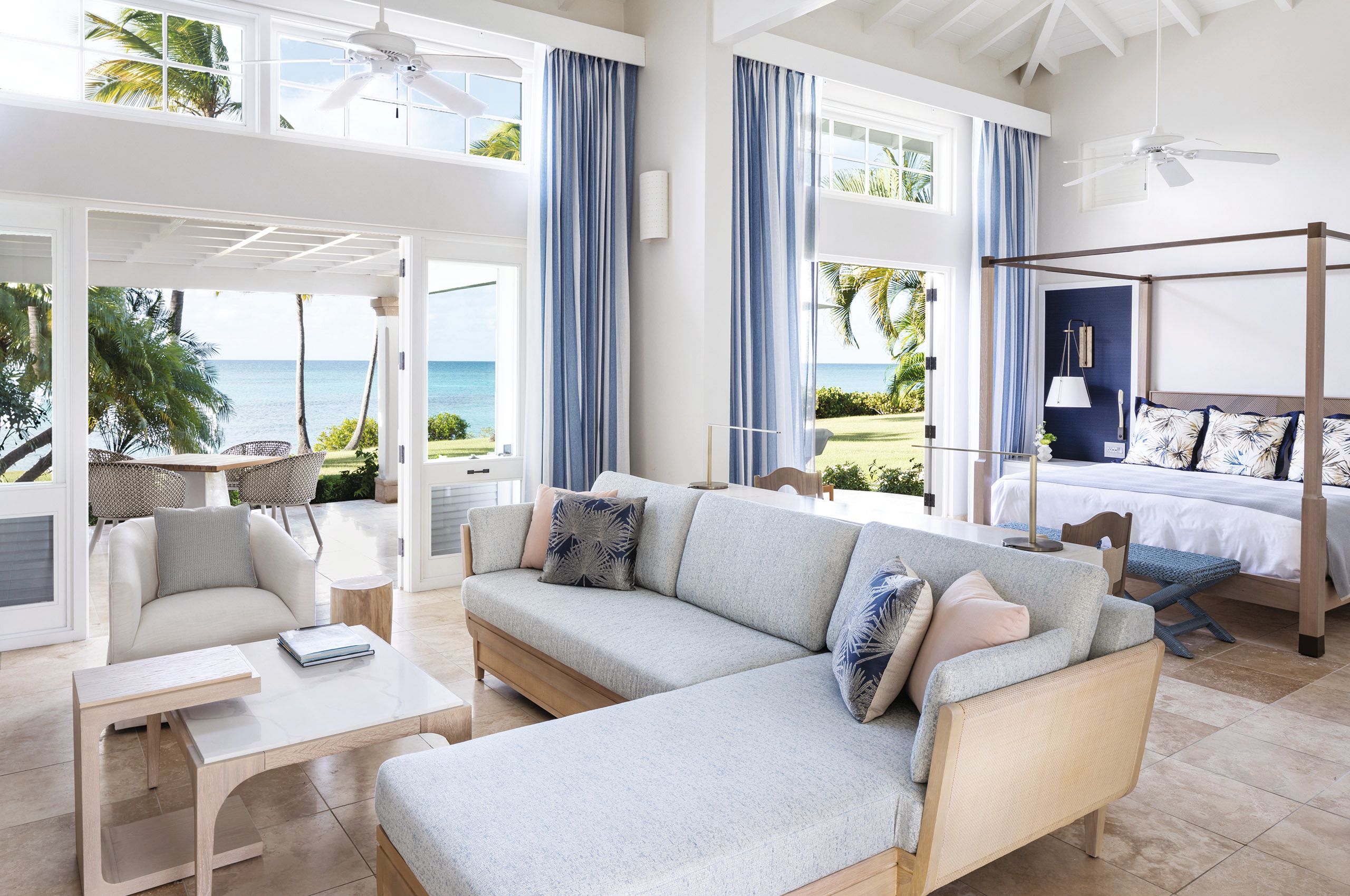Jumby Bay hotel interior
