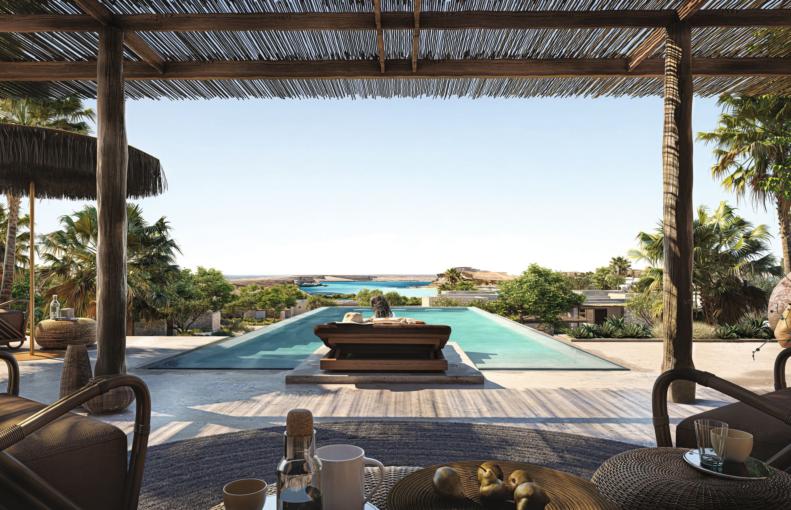 Six Senses Triple Bay AMAALA pool