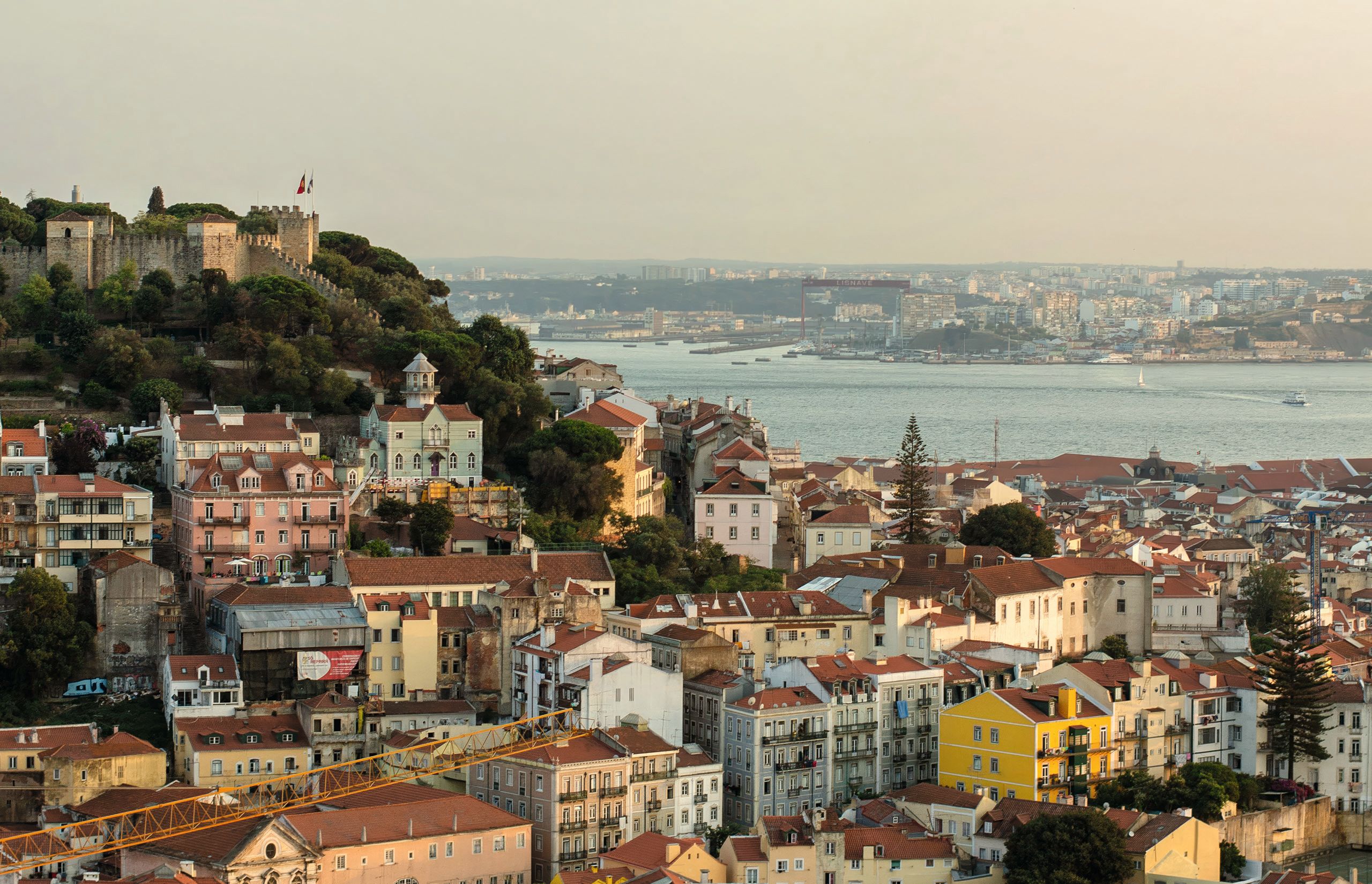 Houses and waterfront