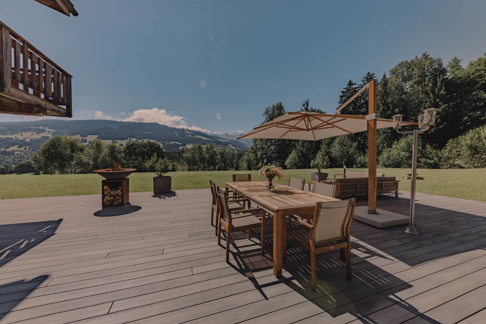 Ultima Megeve terrace