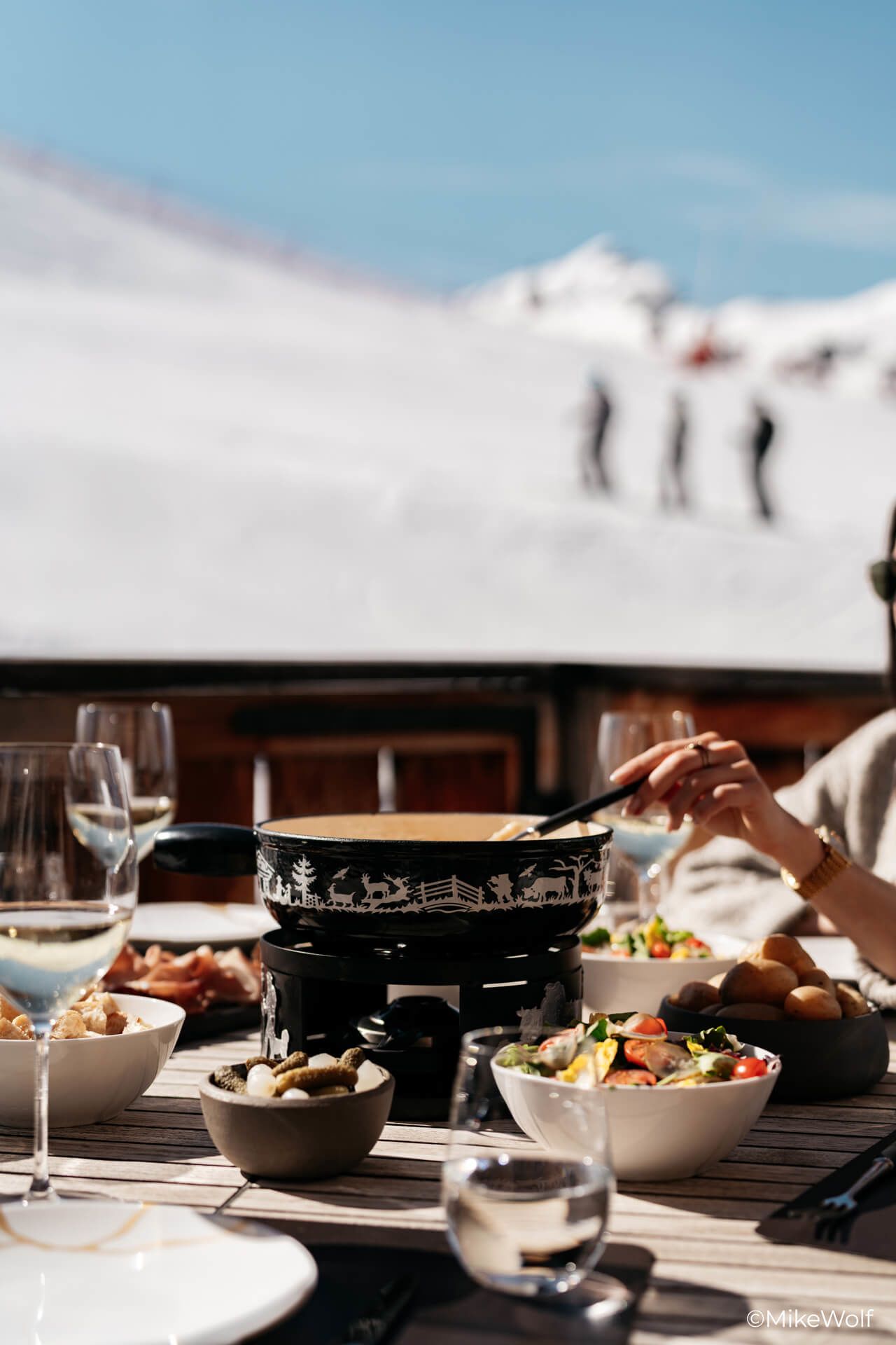 Ultima Hotel Courchevel terrace